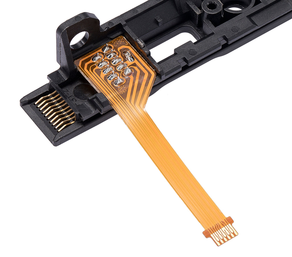 Plastic Rail (Left) with Flex Cable for Nintendo Switch Joy-Con Controller / Nintendo Switch OLED
