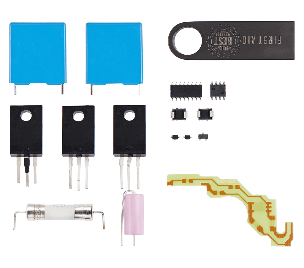PlayStation 5 Netzteil Reparaturset (9-teilig) Löten erforderlich ADP-400DR/ER