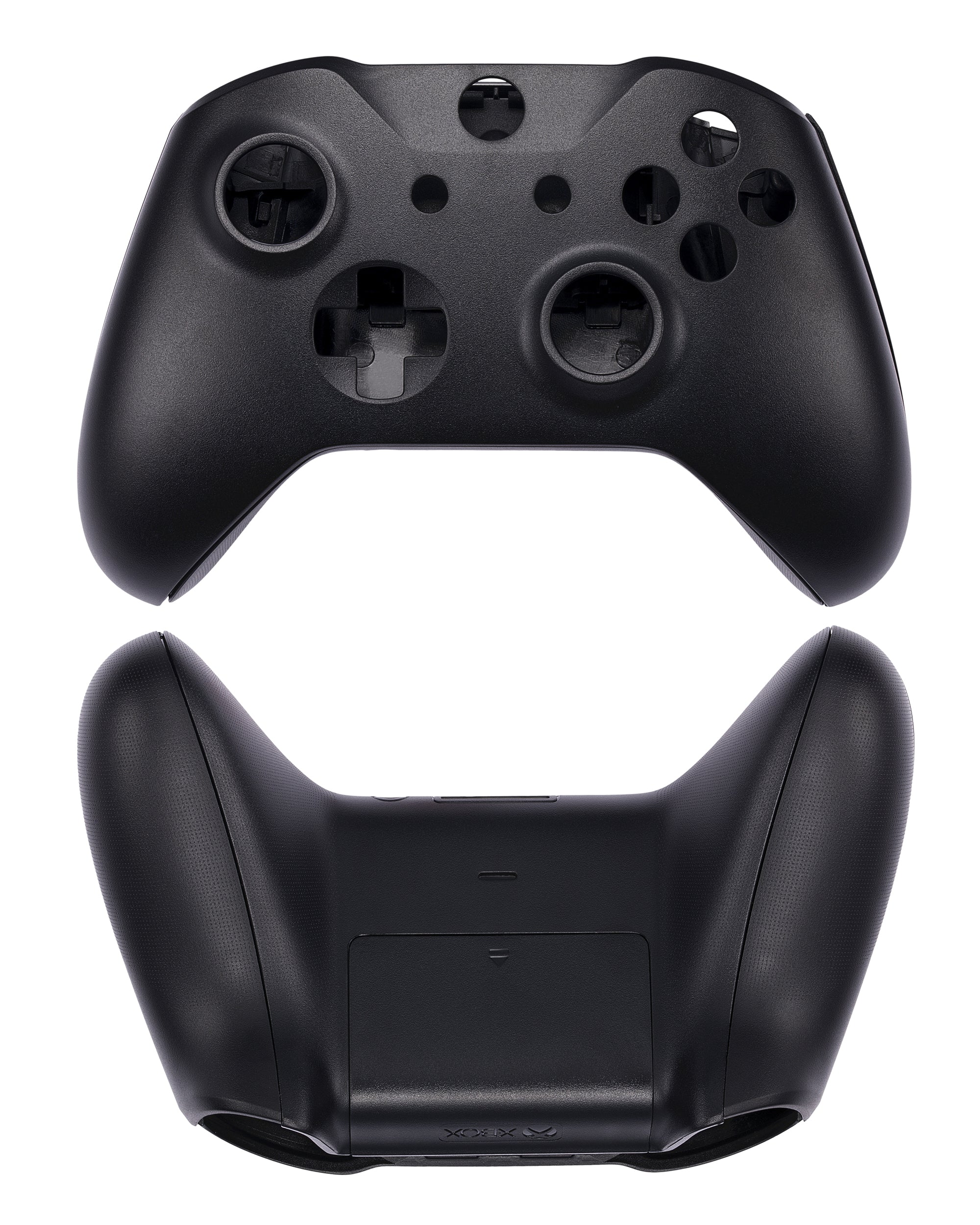 Gehäuseschalen (Ober- und Unterseite) (Schwarz) für Xbox One X