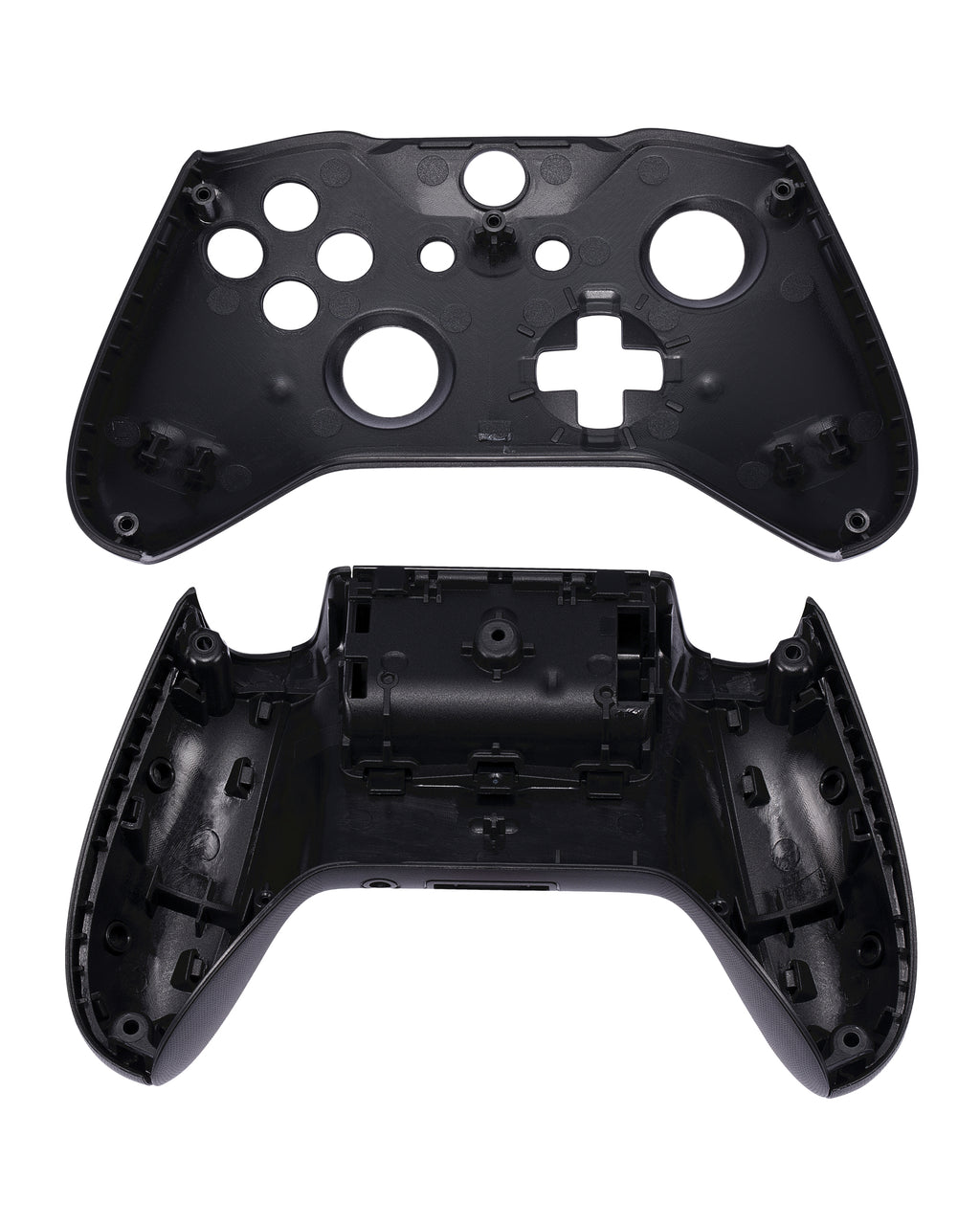 Gehäuseschalen (Ober- und Unterseite) (Schwarz) für Xbox One X