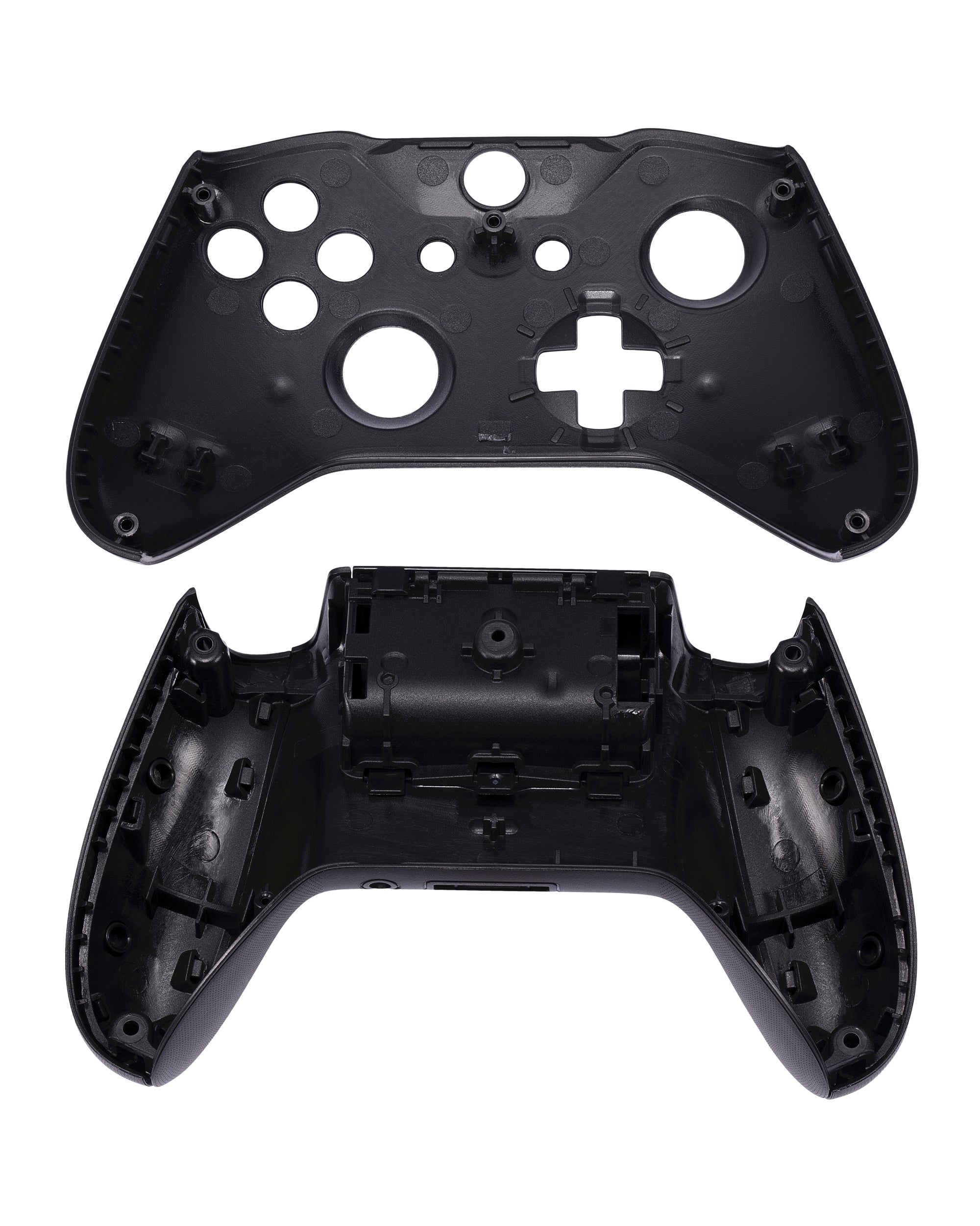 Gehäuseschalen (Ober- und Unterseite) (Schwarz) für Xbox One X