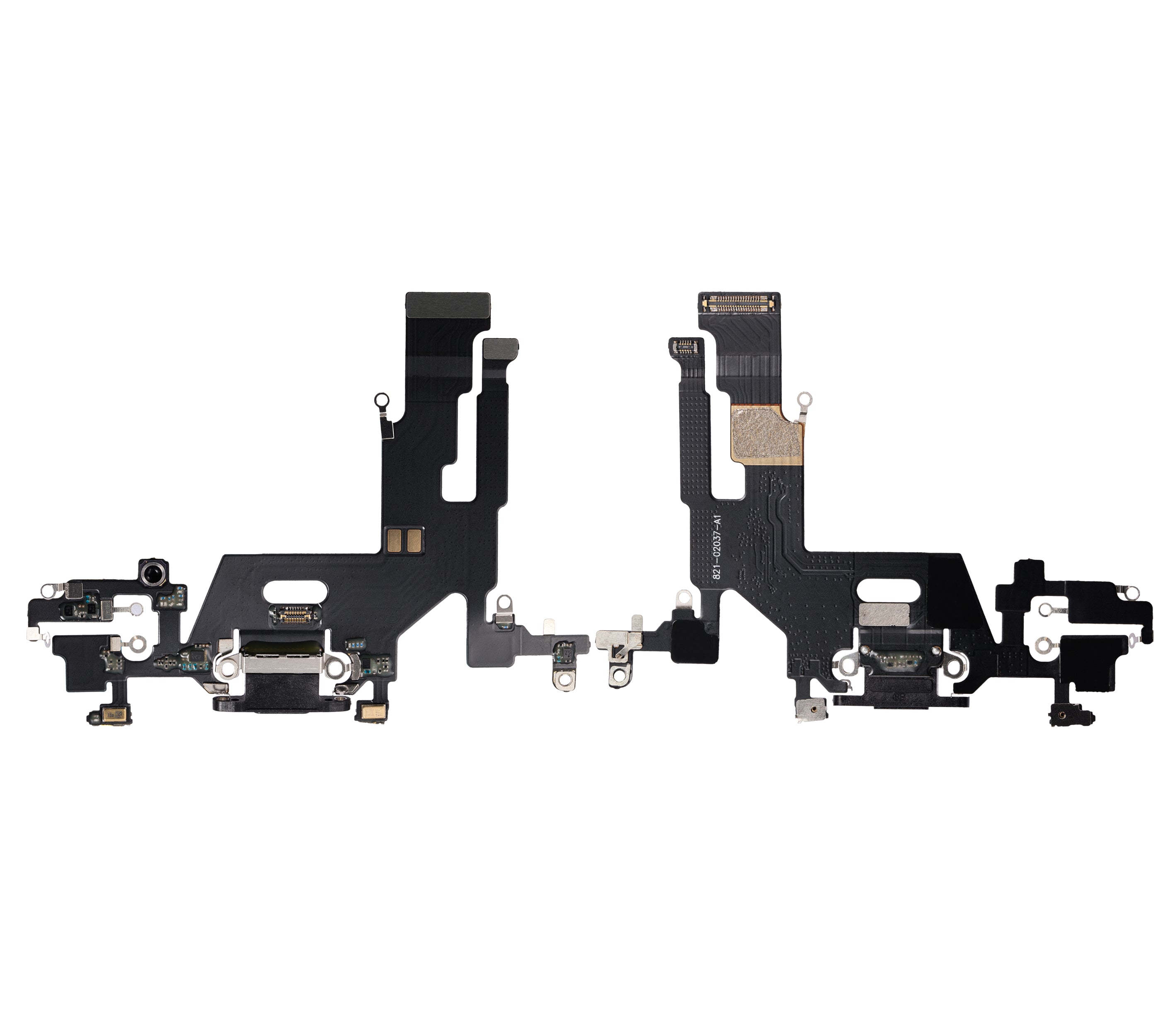 Charging Port Flex Cable for iPhone 11 (Aftermarket Plus) (Black)