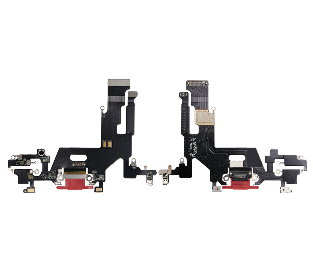 Ladebuchsen-Flexkabel für iPhone 11 (Aftermarket Plus) (Rot)