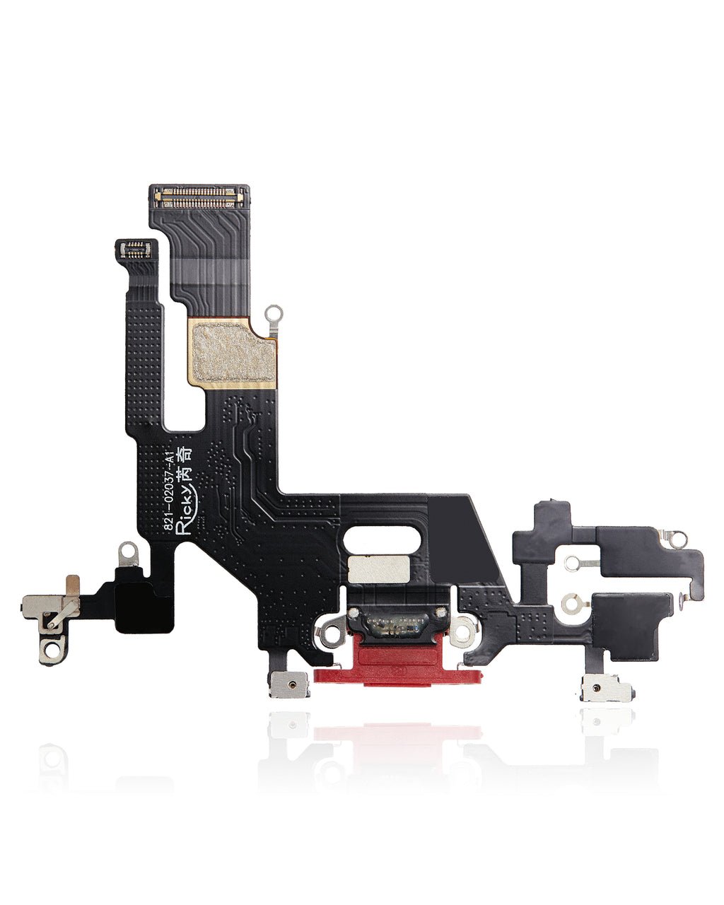 Ladebuchsen-Flexkabel für iPhone 11 (Aftermarket Plus) (Rot)