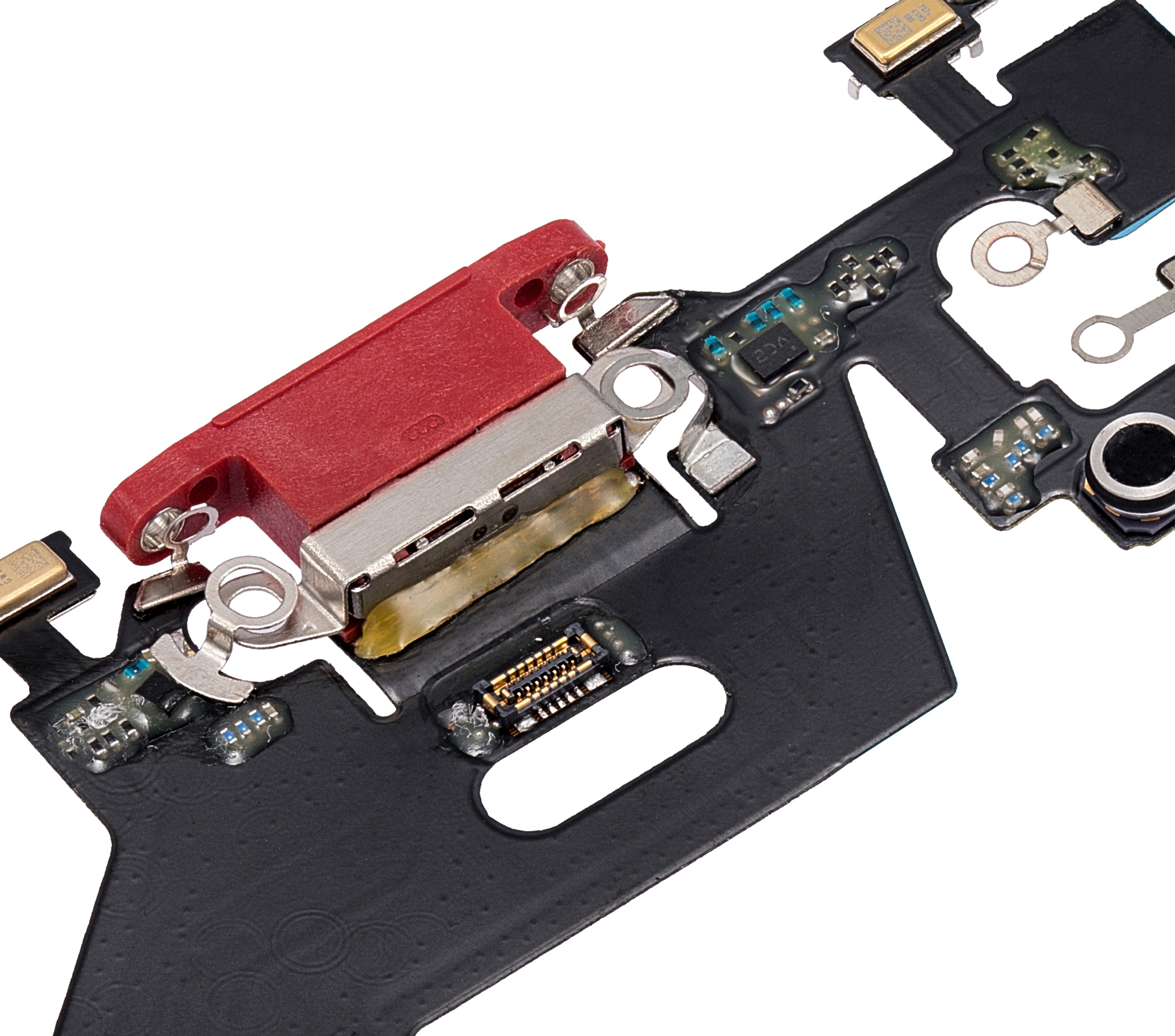 Ladebuchsen-Flexkabel für iPhone 11 (Aftermarket Plus) (Rot)