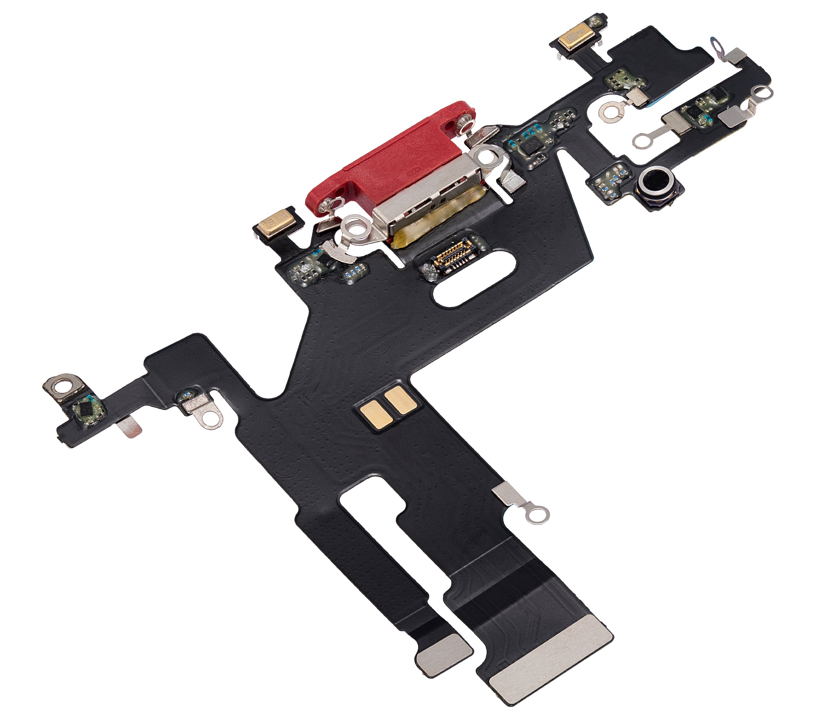 Ladebuchsen-Flexkabel für iPhone 11 (Aftermarket Plus) (Rot)