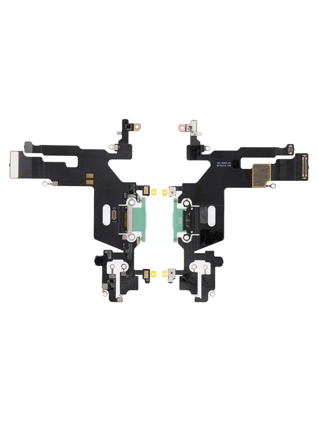 Charging Port Flex Cable for iPhone 11 (Aftermarket Plus) (Green)
