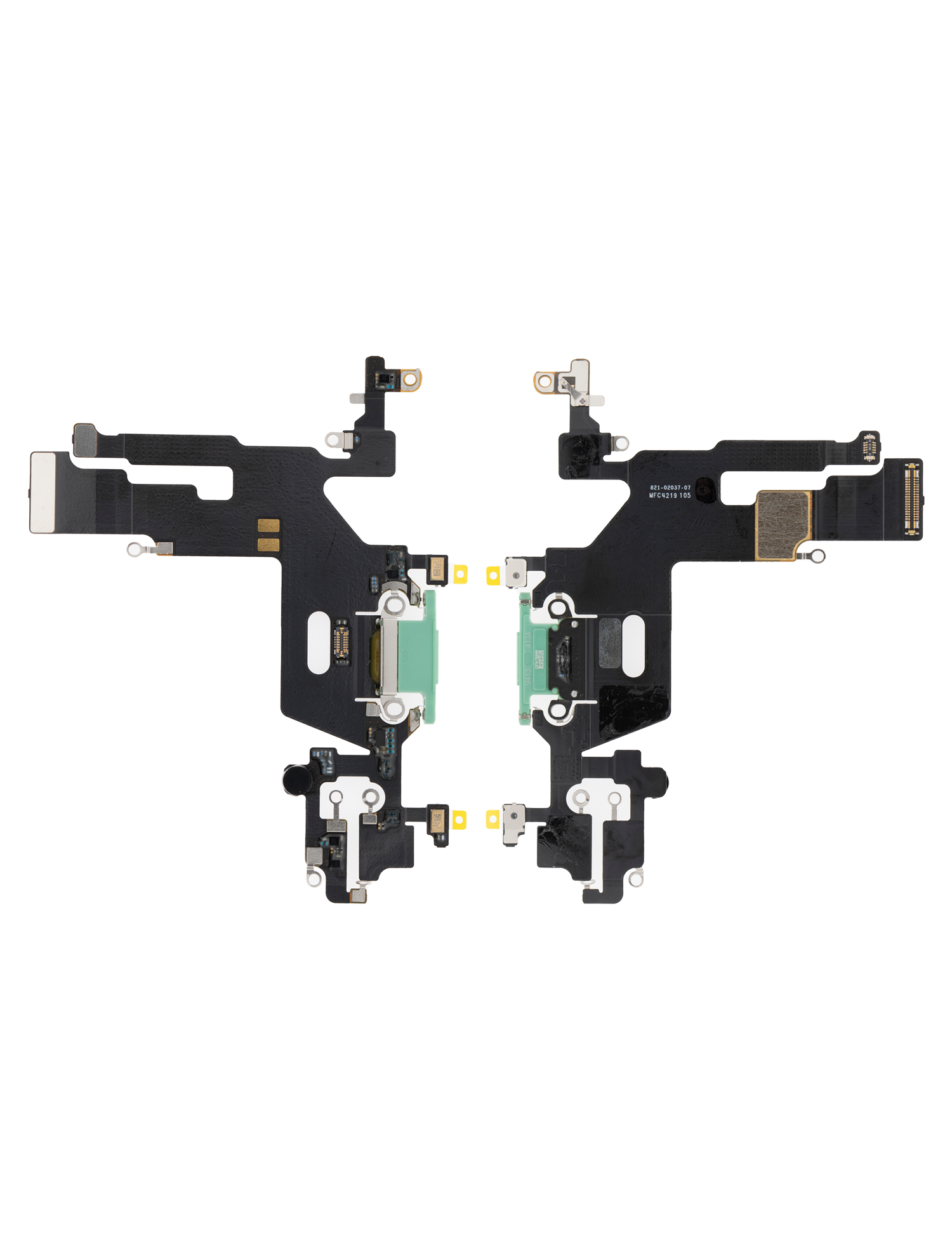 Charging Port Flex Cable for iPhone 11 (Aftermarket Plus) (Green)
