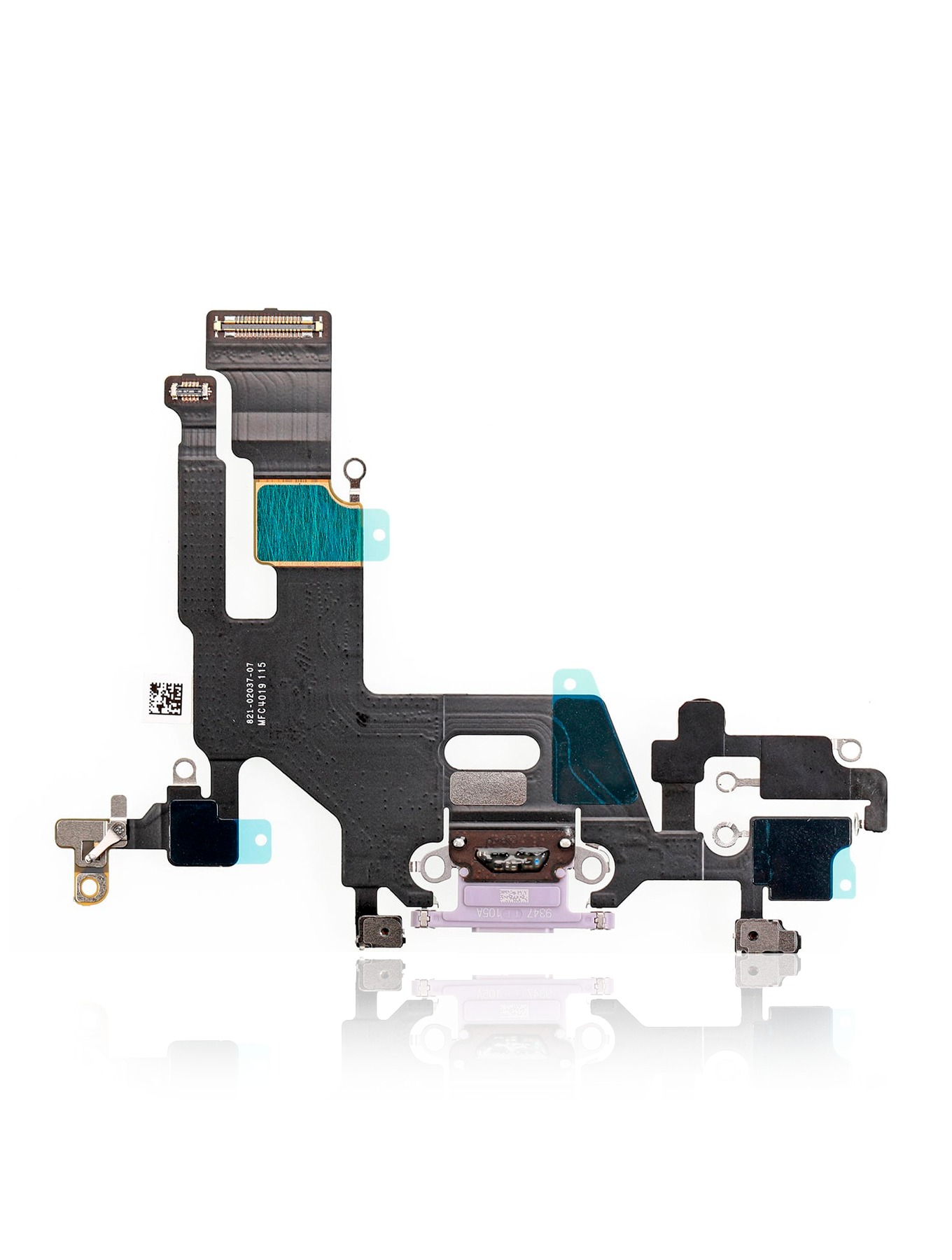 Ladebuchse-Flexkabel für iPhone 11 (Aftermarket Plus) (Violett)