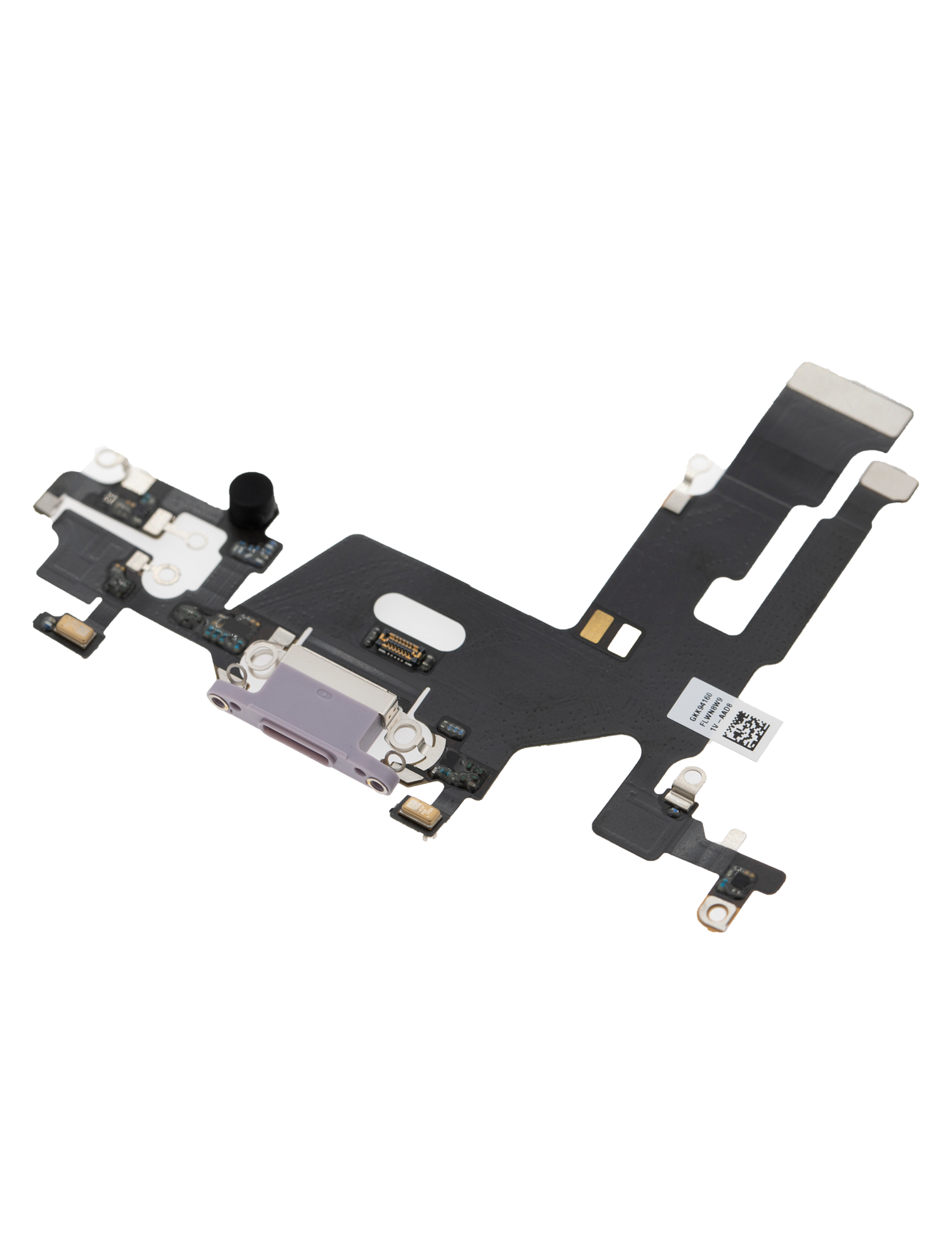 Ladebuchse-Flexkabel für iPhone 11 (Aftermarket Plus) (Violett)