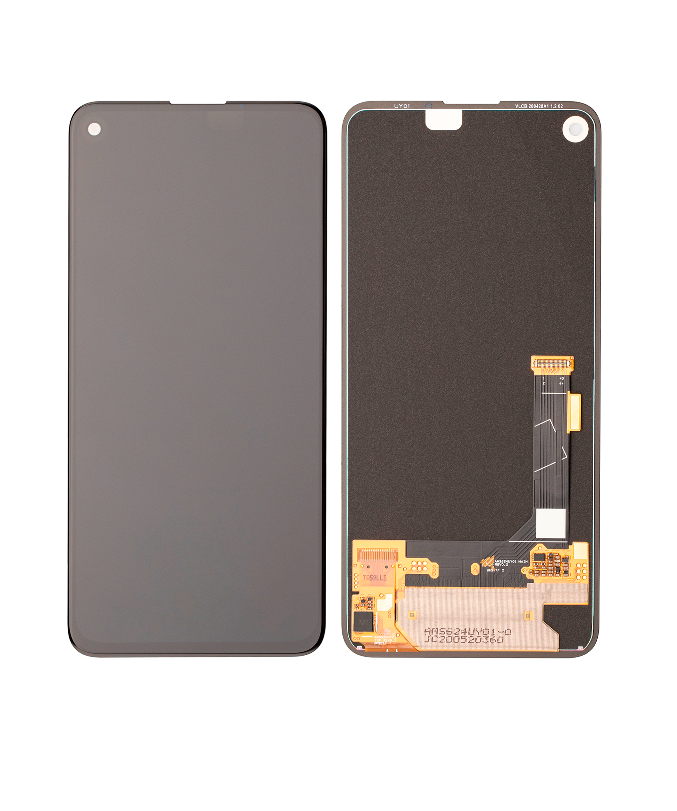 OLED-Display ohne Rahmen für Google Pixel 4a 5G (Refurbished) (Alle Farben)