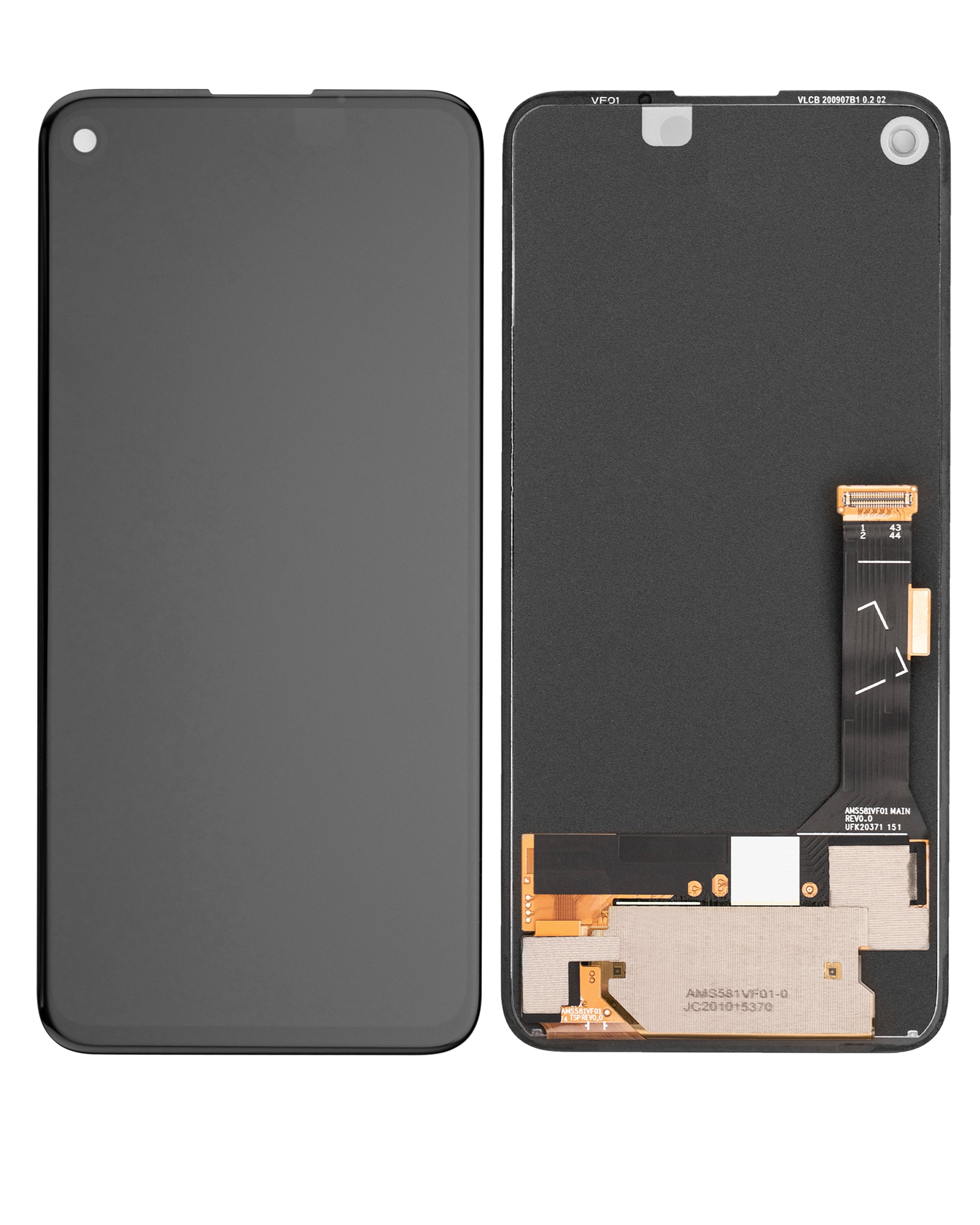 OLED-Display ohne Rahmen für Google Pixel 4a (Refurbished) (Alle Farben)