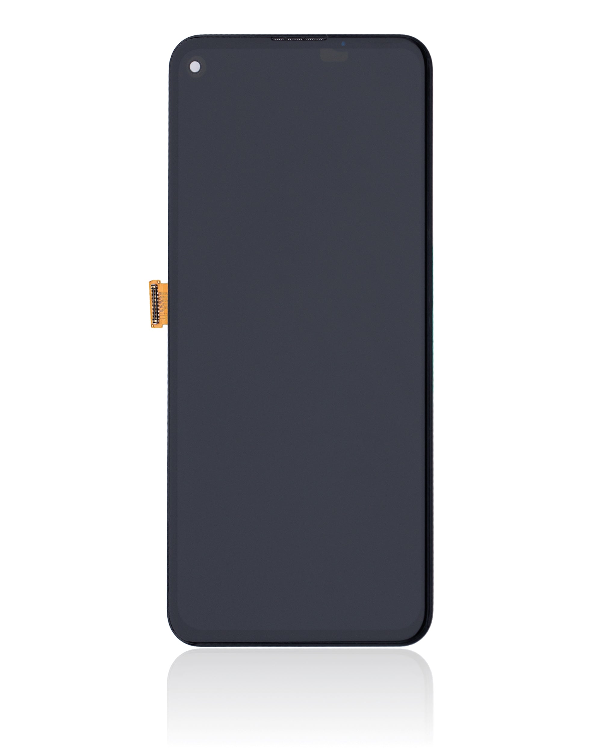 OLED-Display mit Rahmen für Google Pixel 5A 5G (Refurbished) (Schwarz)