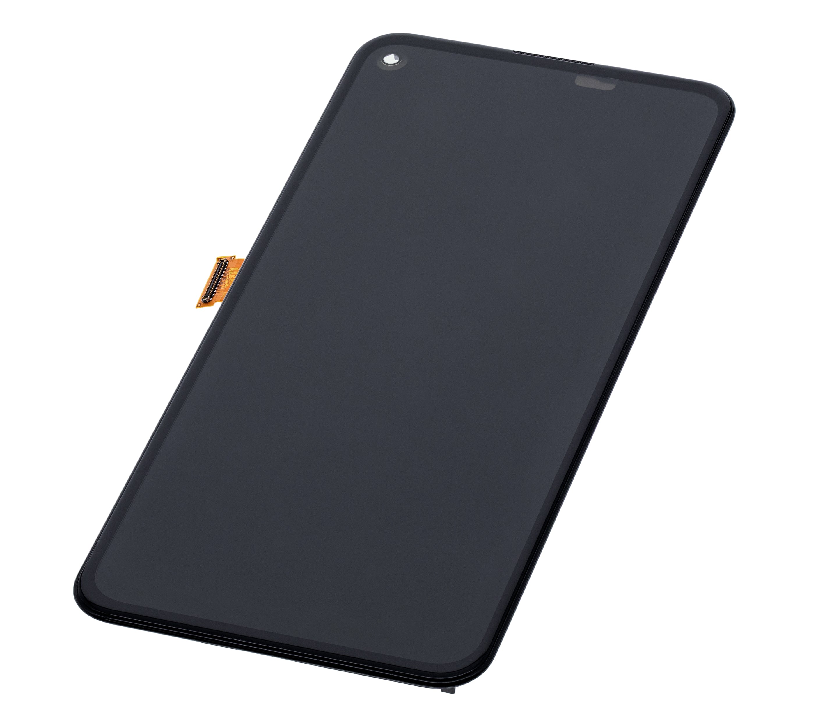 OLED-Display mit Rahmen für Google Pixel 5A 5G (Refurbished) (Schwarz)