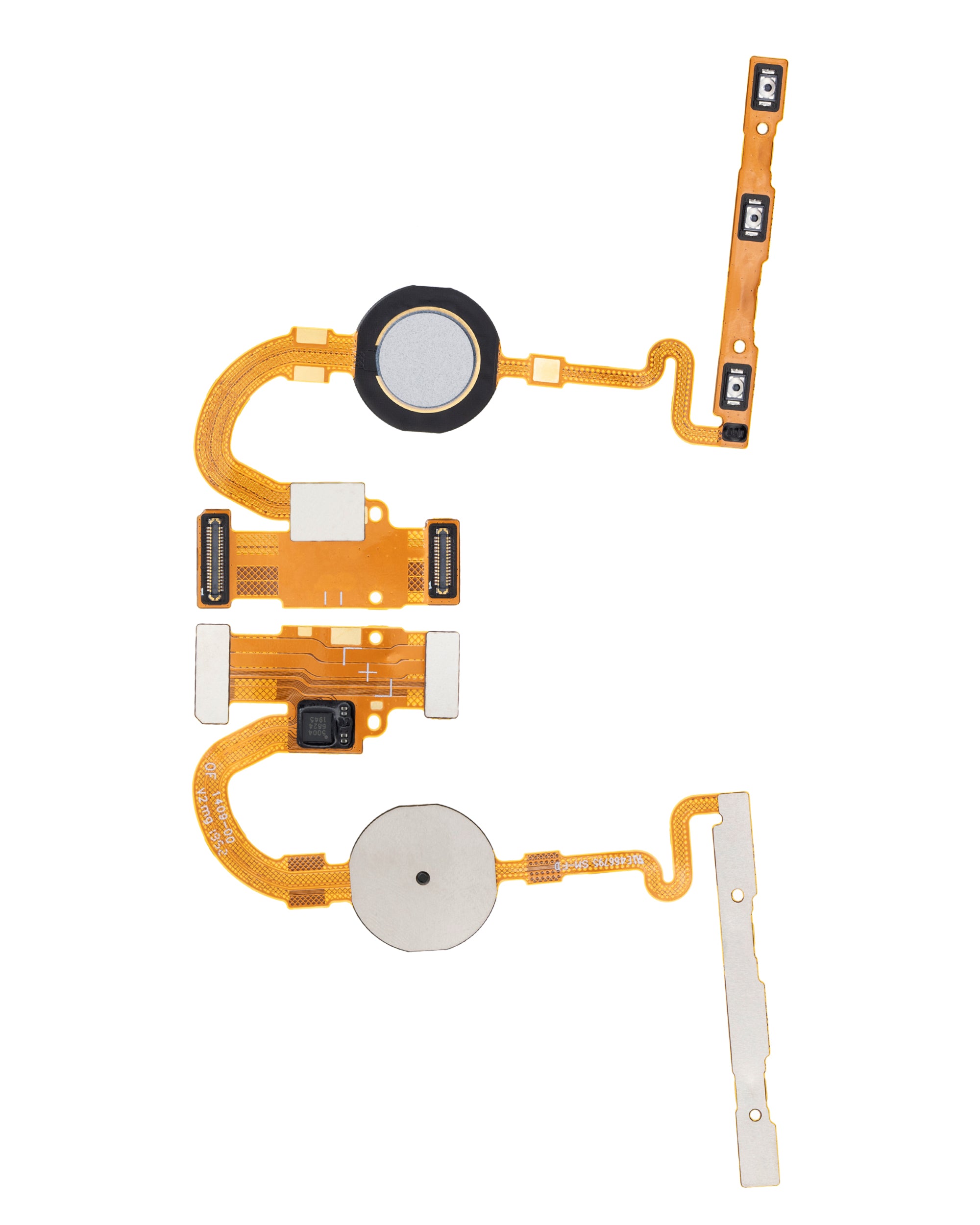 Fingerabdrucksensor mit Flexkabel für Google Pixel 5 (Weiß)