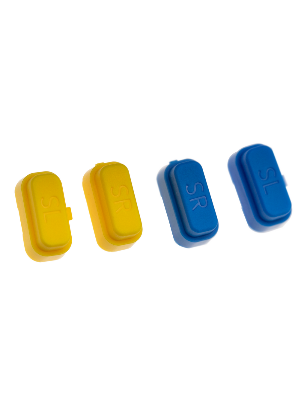Gehäuseschale für Nintendo Switch Joy-Con Controller (Gelb / Blau)