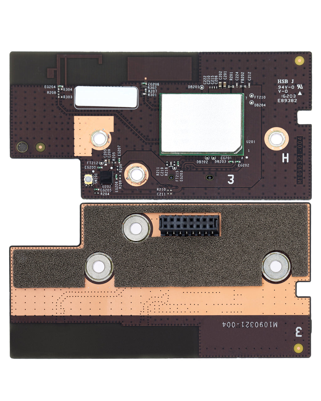 Power/Eject Switch and RF Antenna Board for Xbox Series S (Board # 1885)