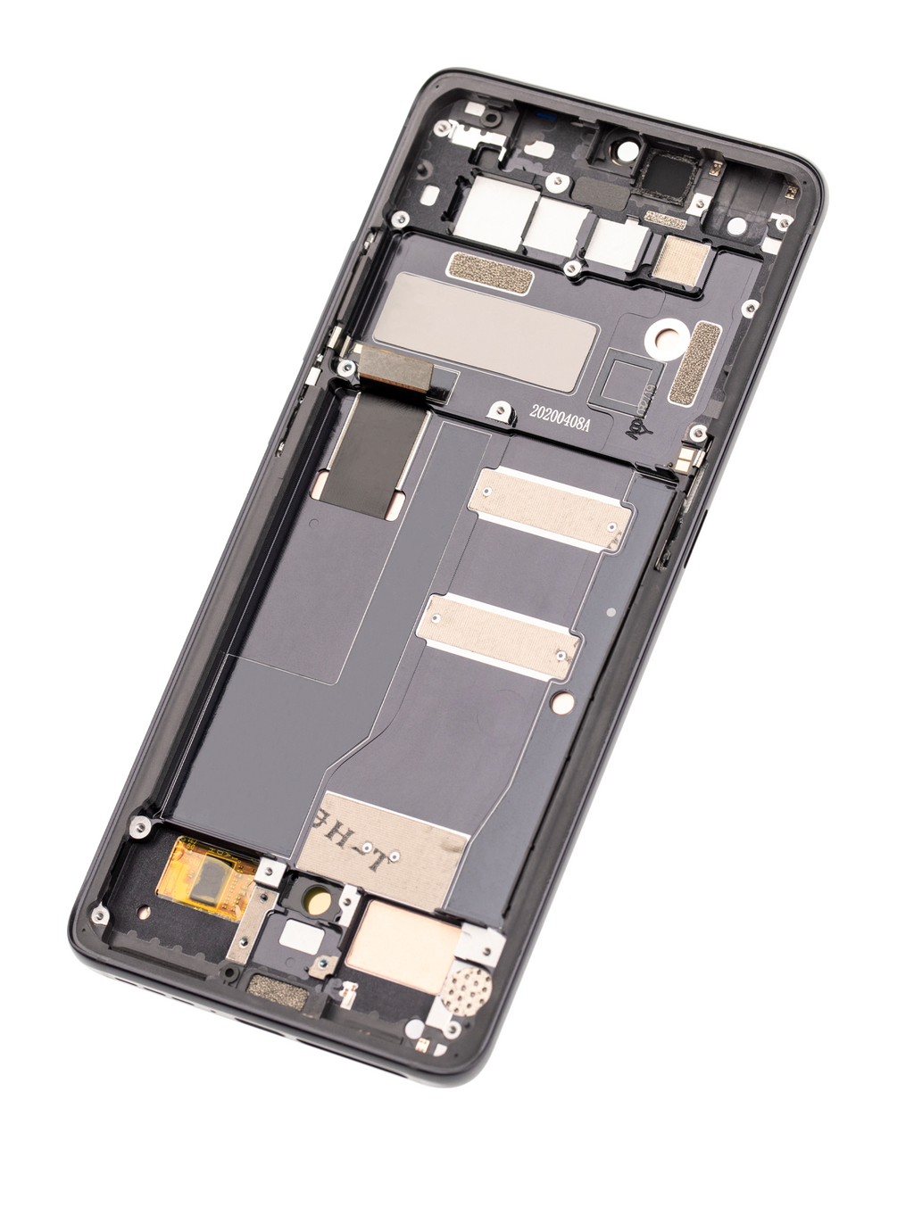OLED Display with Frame for TCL 10 Pro (Refurbished) (Grey)
