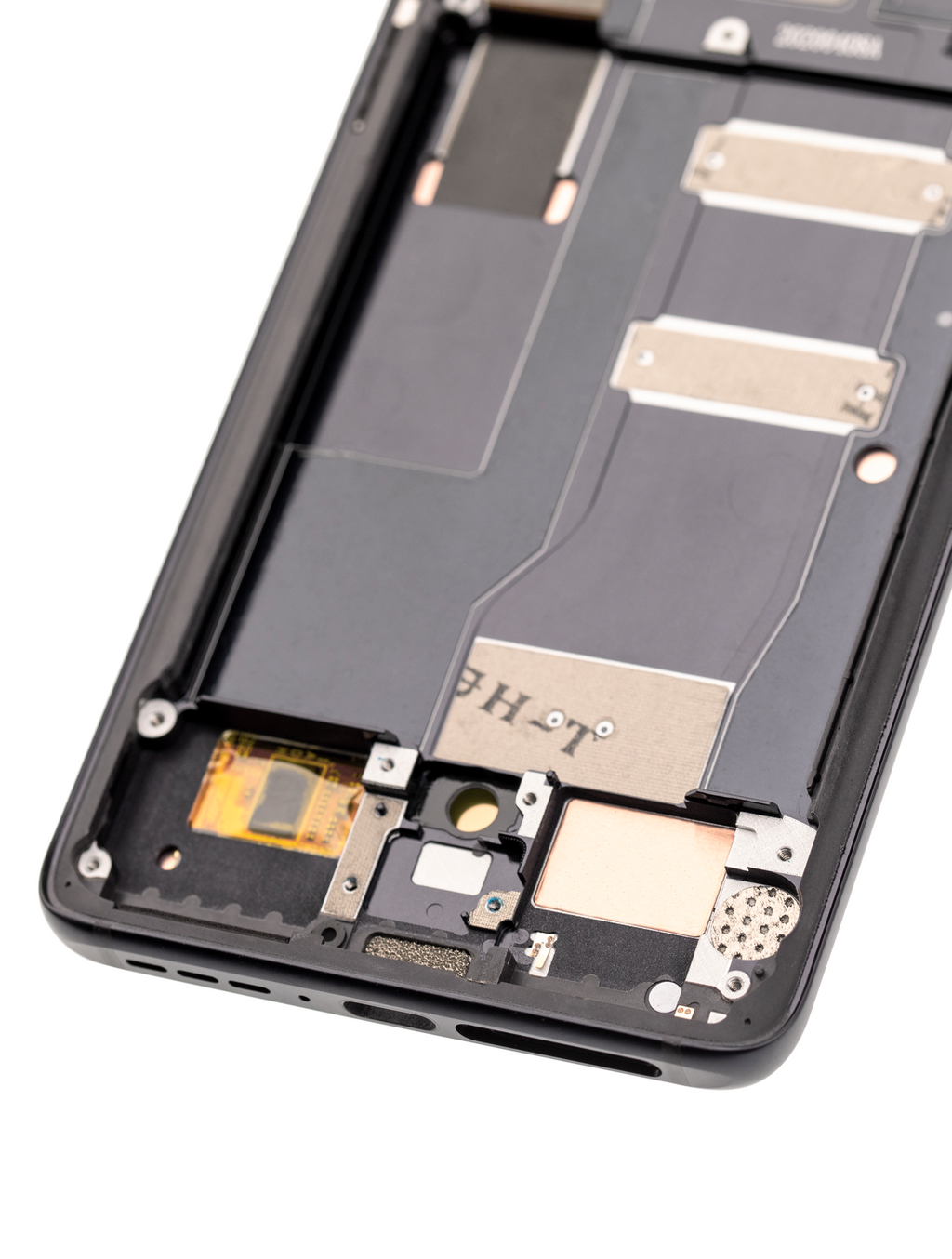 OLED Display with Frame for TCL 10 Pro (Refurbished) (Grey)