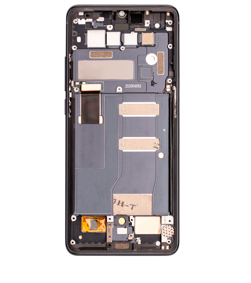 OLED Display with Frame for TCL 10 Pro (Refurbished) (Grey)