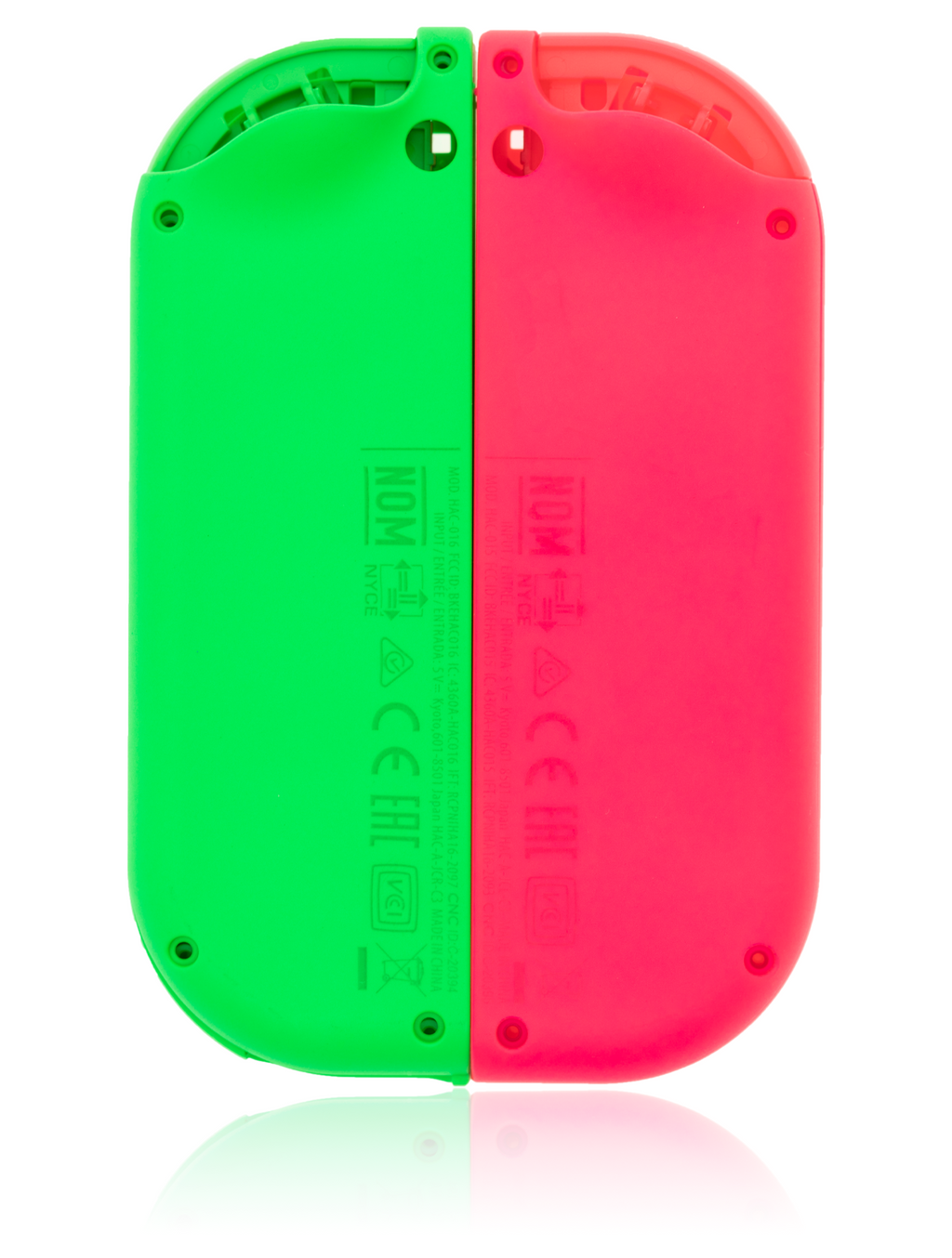 Gehäuseschale für Nintendo Switch Joy-Con-Controller (Grün / Pink)