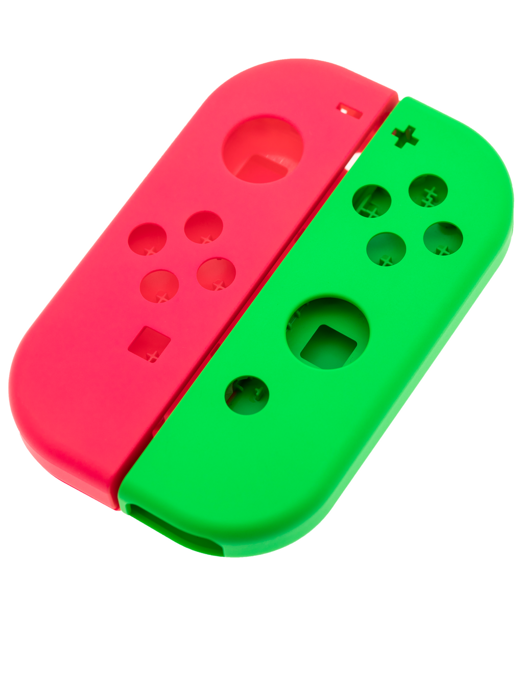 Gehäuseschale für Nintendo Switch Joy-Con-Controller (Grün / Pink)