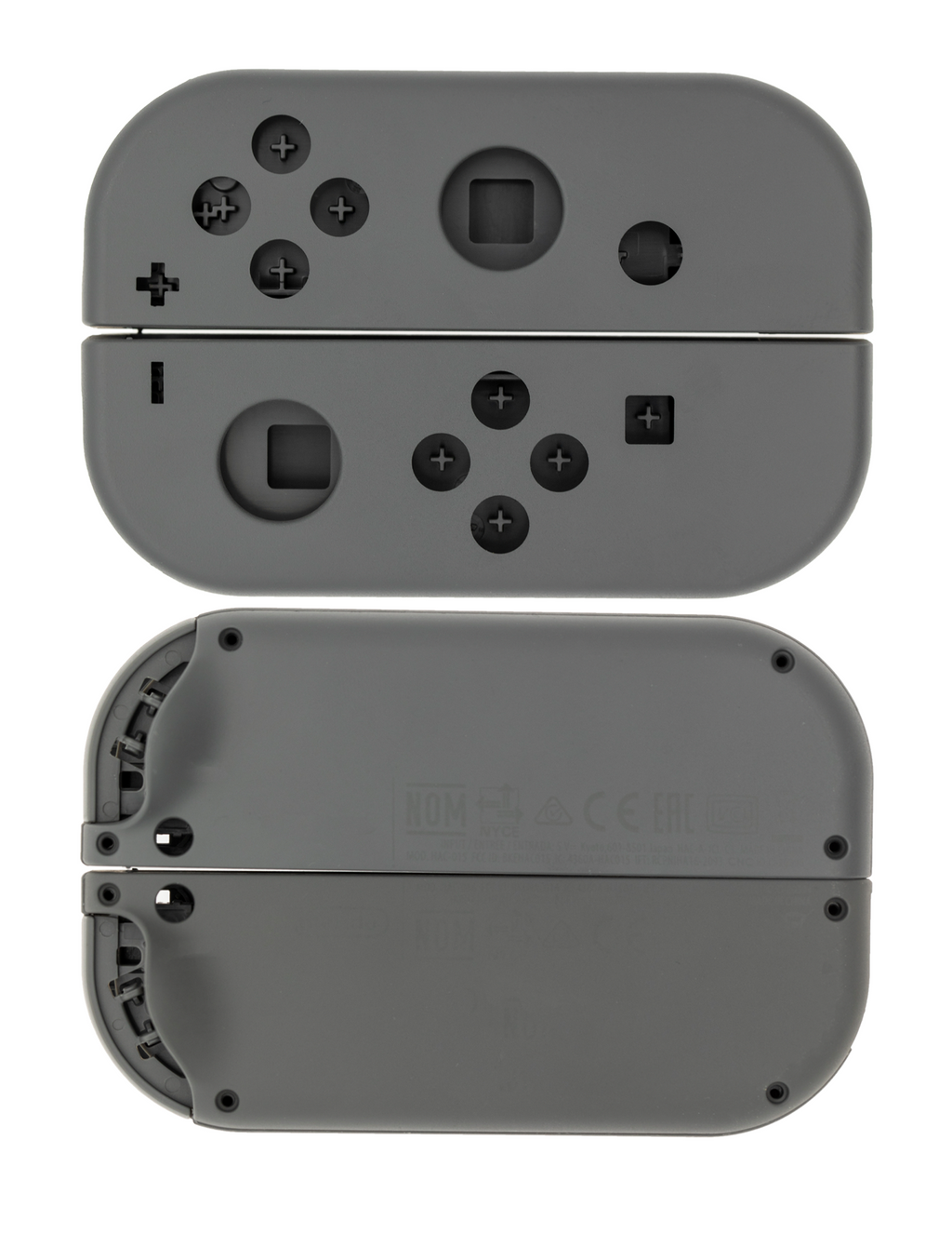 Gehäuse für Nintendo Switch Joy-Con Controller (Schwarz)