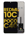 Frameless LCD Display for Xiaomi Redmi 10C / Redmi 10 Power / Poco C40 (Refurbished) (all colors)
