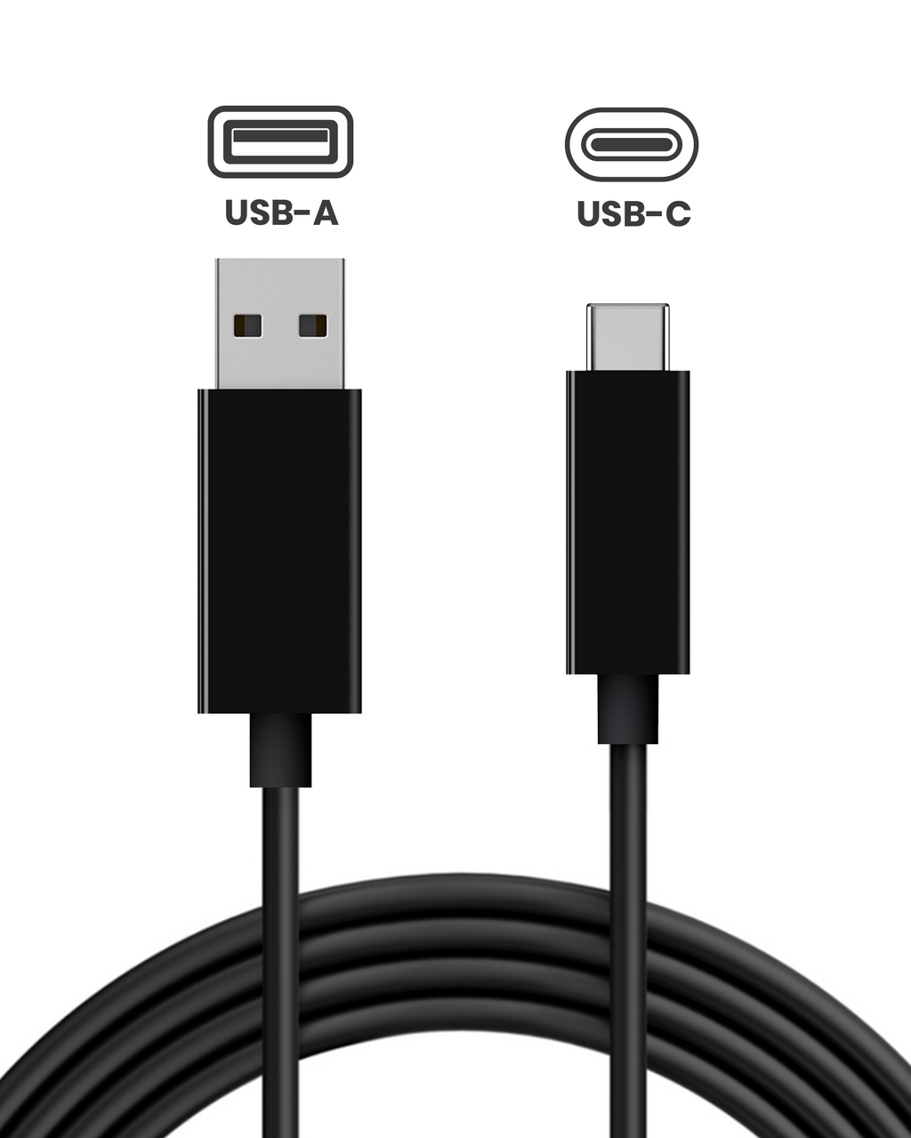 USB A-C Kabel für PlayStation 5 PS5 (5FT)