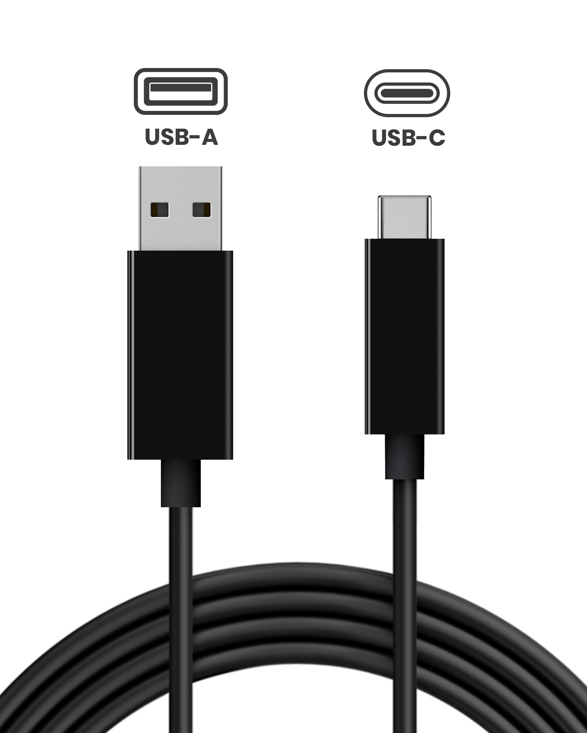 USB A-C Kabel für PlayStation 5 PS5 (5FT)