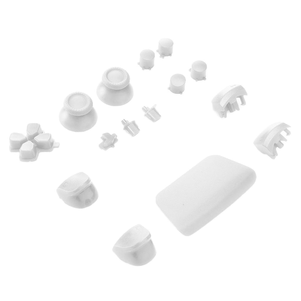 Controller-Tasten-Set für PlayStation 5 (16 Piece Set) (Weiß)