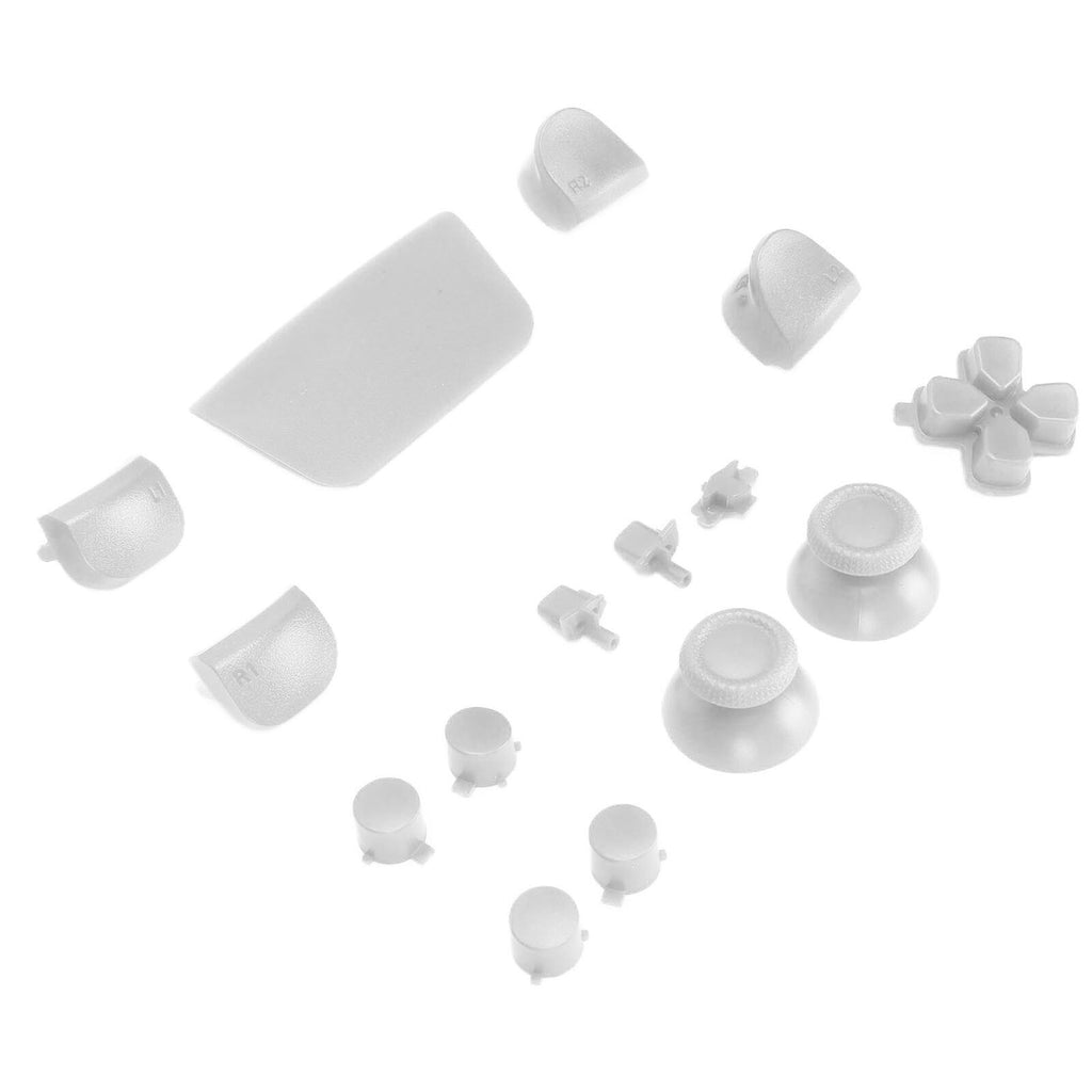 Controller-Tasten-Set für PlayStation 5 (16 Piece Set) (Weiß)