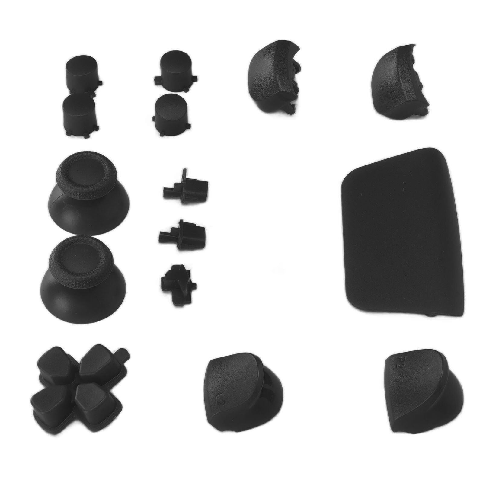 Sony PlayStation 5 Controller Button Set (16-piece, Midnight Black)