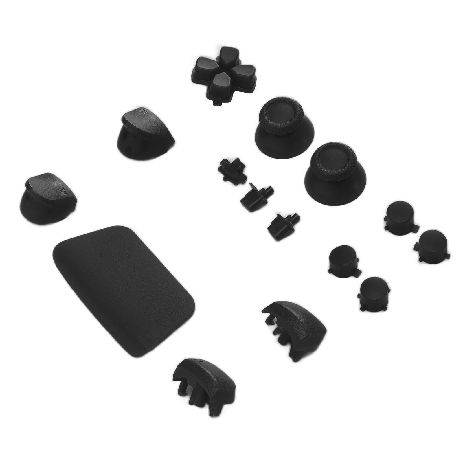 Sony PlayStation 5 Controller Button Set (16-piece, Midnight Black)