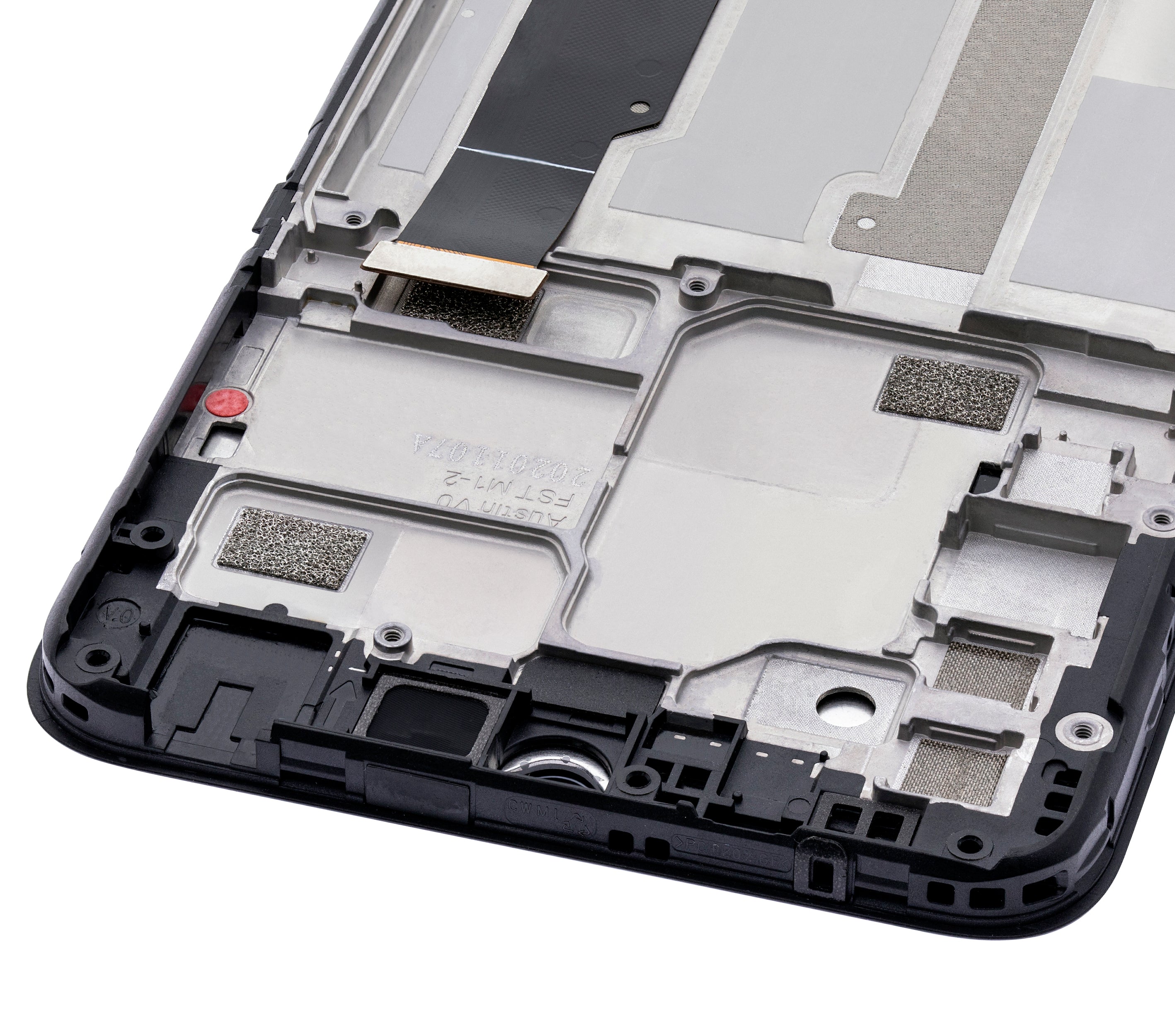 LCD-Display mit Rahmen für TCL 20 SE (Refurbished) (Nuit Black)