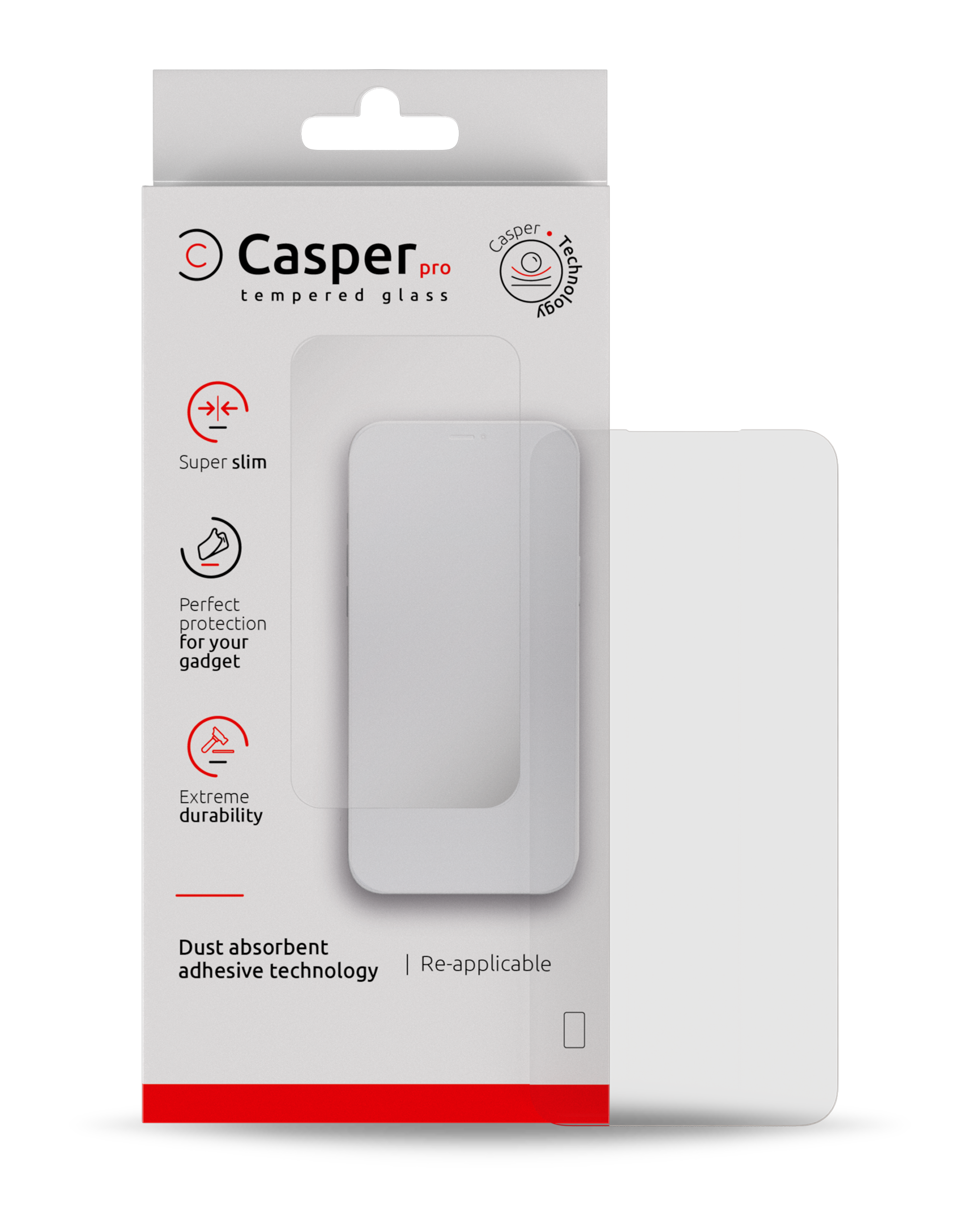 Casper Pro Gehärtetes Glas für Samsung Galaxy A14 5G (hüllenfreundlich)
