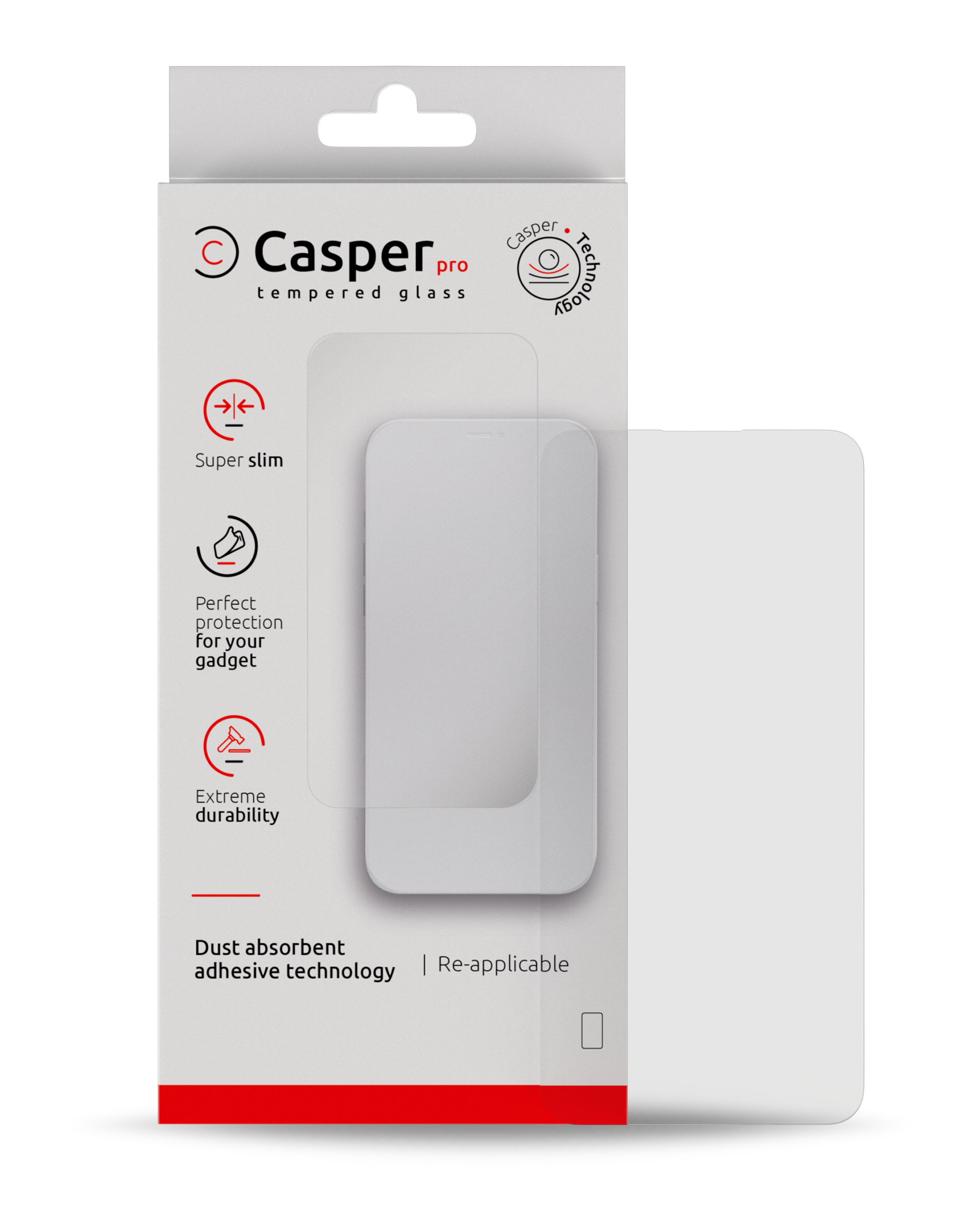 Casper Pro Gehärtetes Glas für Samsung Galaxy A54 (A546 / 2023) (Case Friendly)