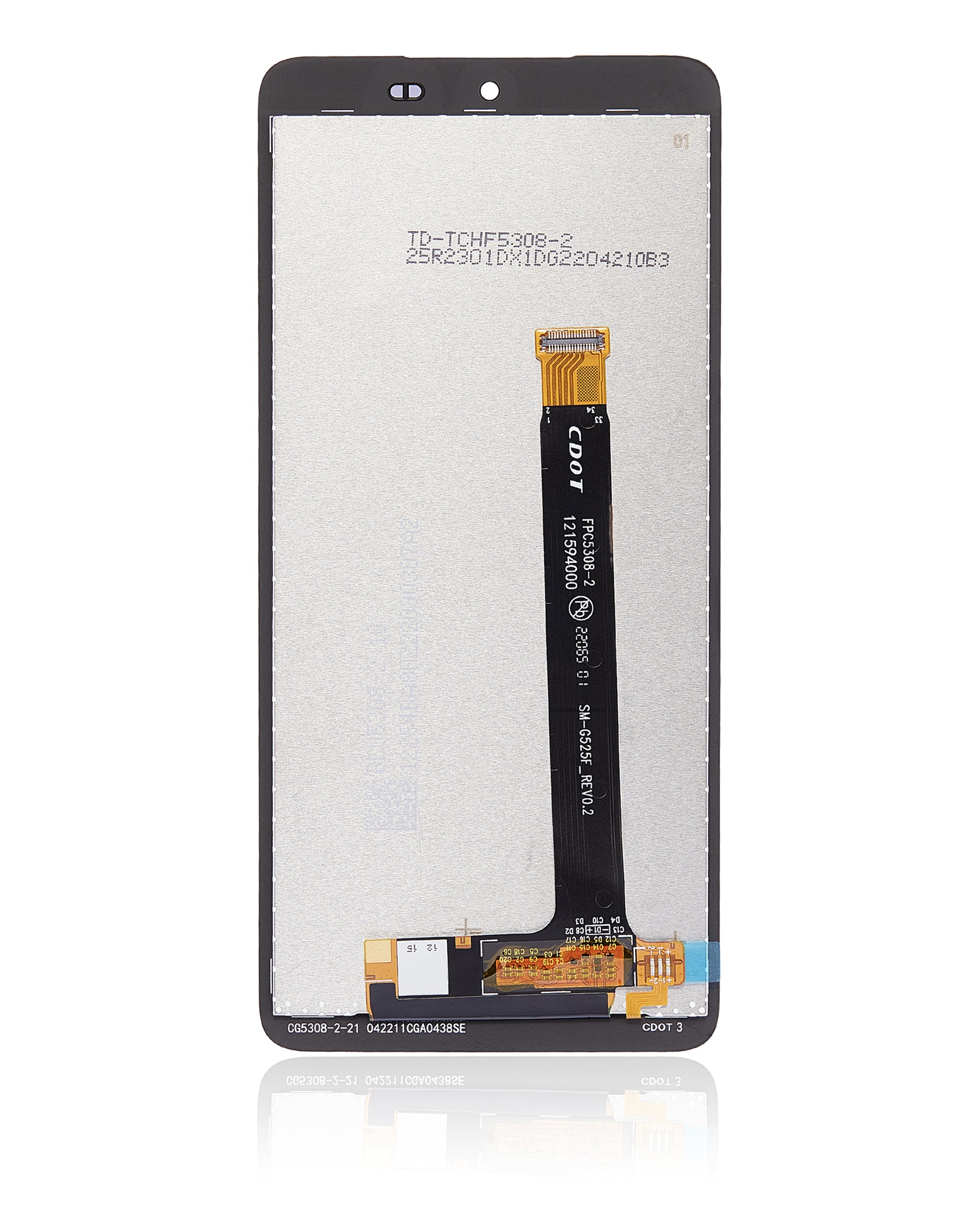LCD Full Assembly without Frame for Samsung Galaxy XCover 5 (G525) (Refurbished) (Black)