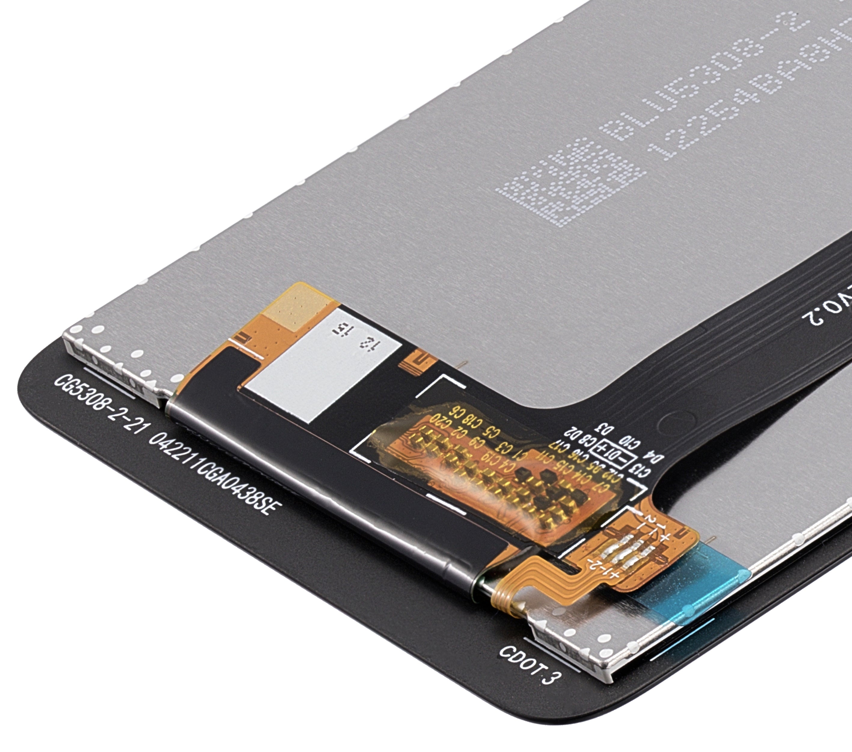 LCD-Komplettbaugruppe ohne Rahmen für Samsung Galaxy XCover 5 Refurb. Schwarz