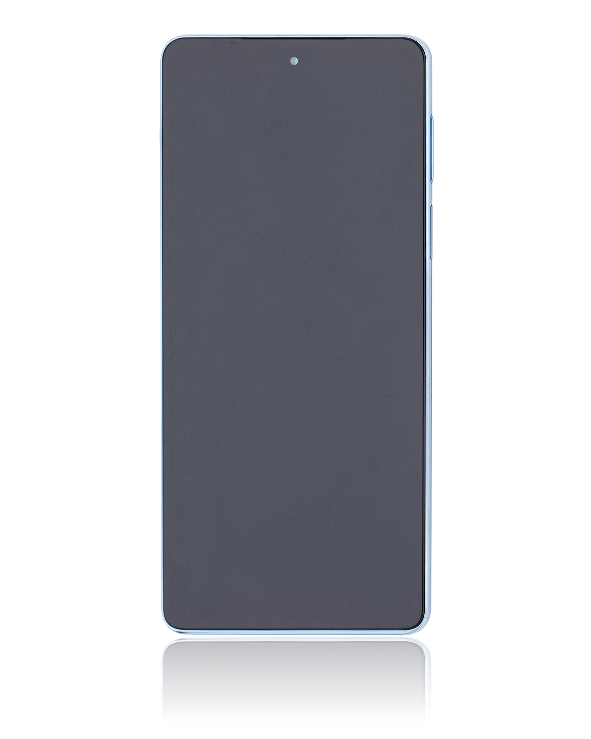 LCD-Display mit Rahmen für Motorola Edge 20 Pro (XT2153-1 / 2021) (Refurbished) (Iridescent Cloud)
