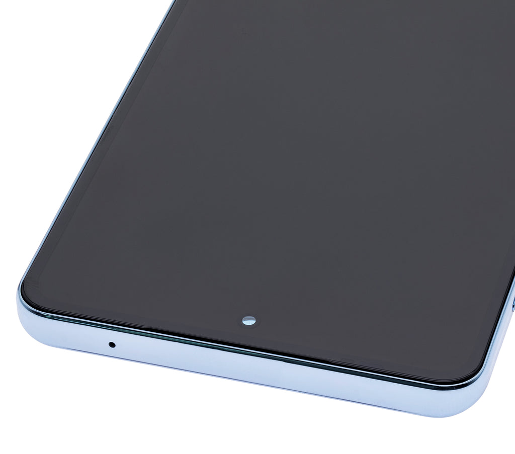 LCD-Display mit Rahmen für Motorola Edge 20 Pro (XT2153-1 / 2021) (Refurbished) (Iridescent Cloud)