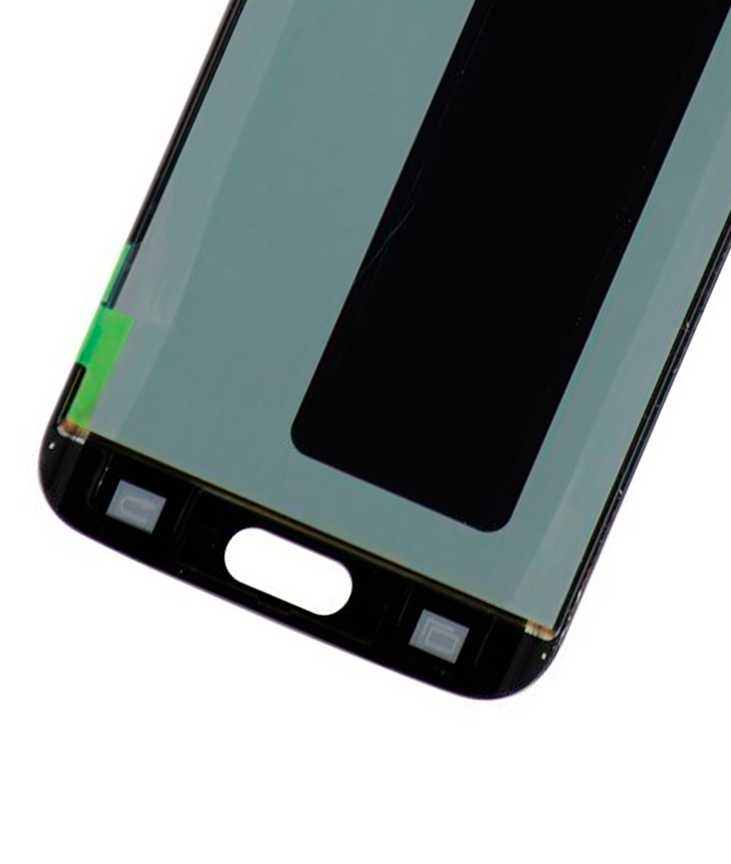 OLED-Display ohne Rahmen für Samsung Galaxy S6 Edge (Qualität B) (Black Sapphire)