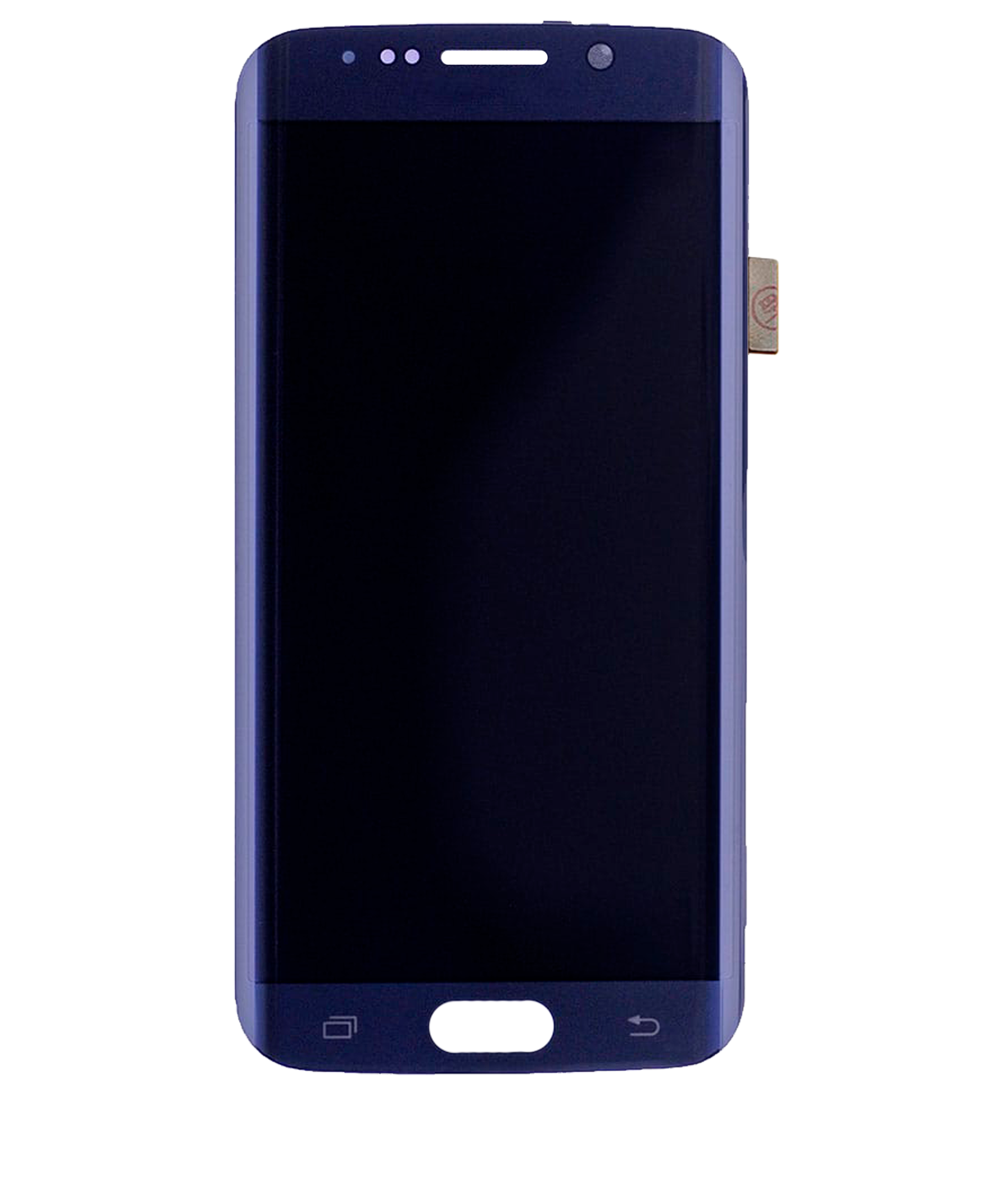 OLED-Display ohne Rahmen für Samsung Galaxy S6 Edge (Qualität B) (Black Sapphire)