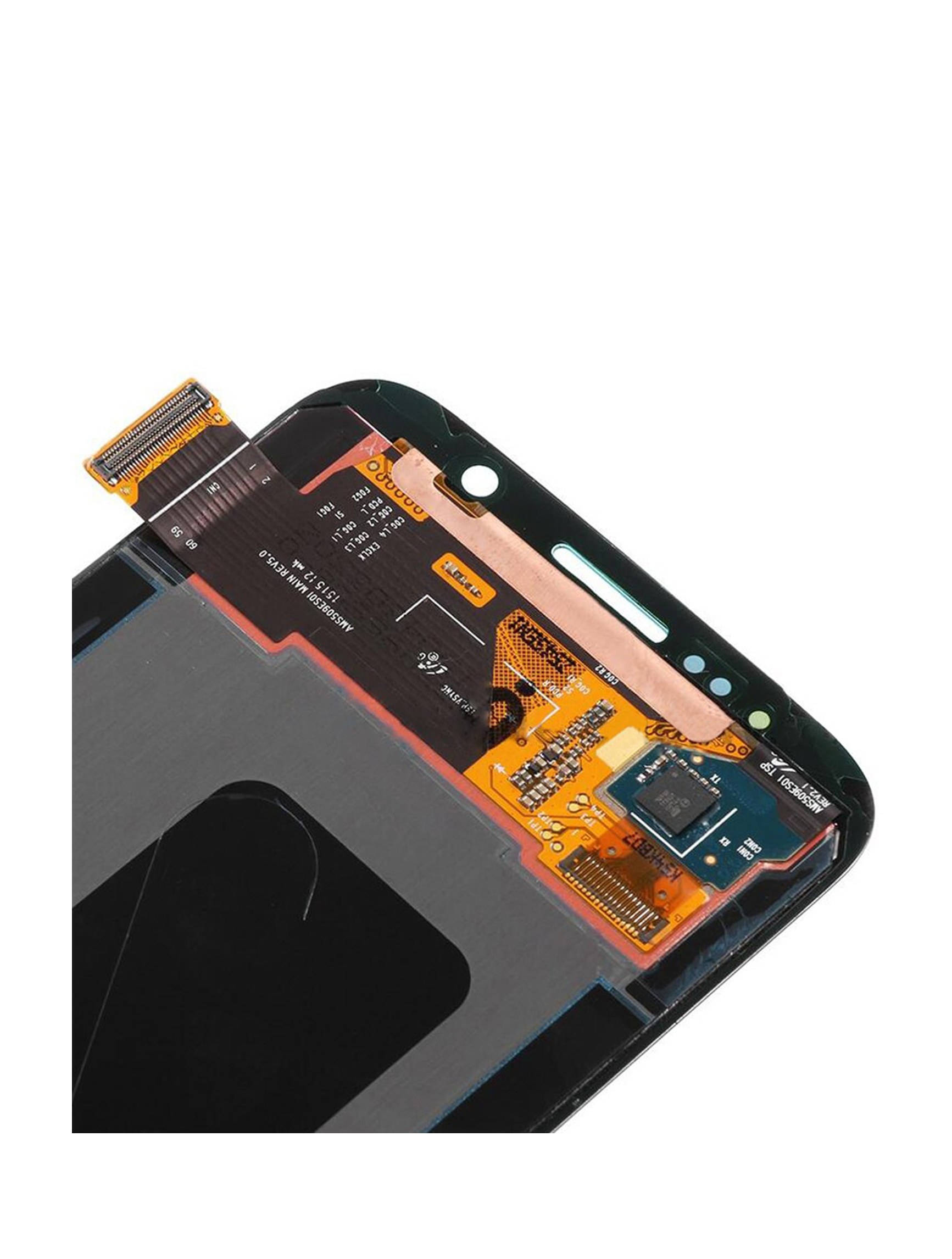 OLED Display without Frame for Samsung Galaxy S6 (Refurbished) (Blue Topaz)