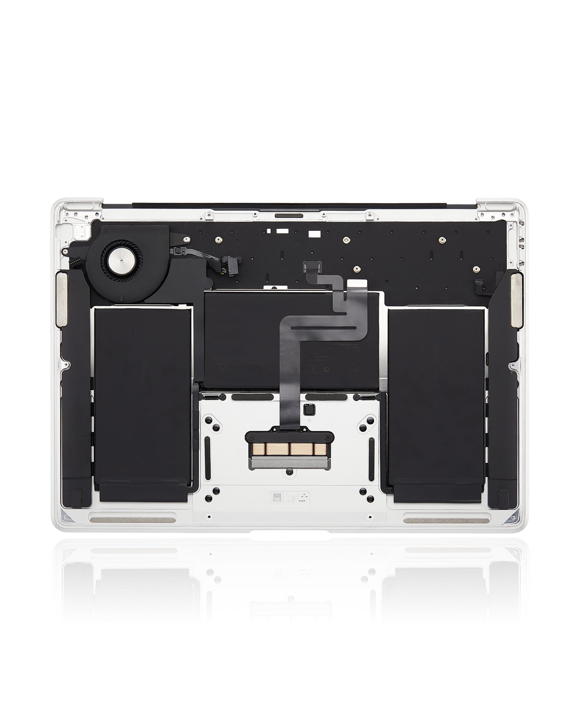 Top Case m. Tastatur & Akku f. MacBook Air 13" A1932 US Silber Gebrauchter Ausbau/Pull Neu