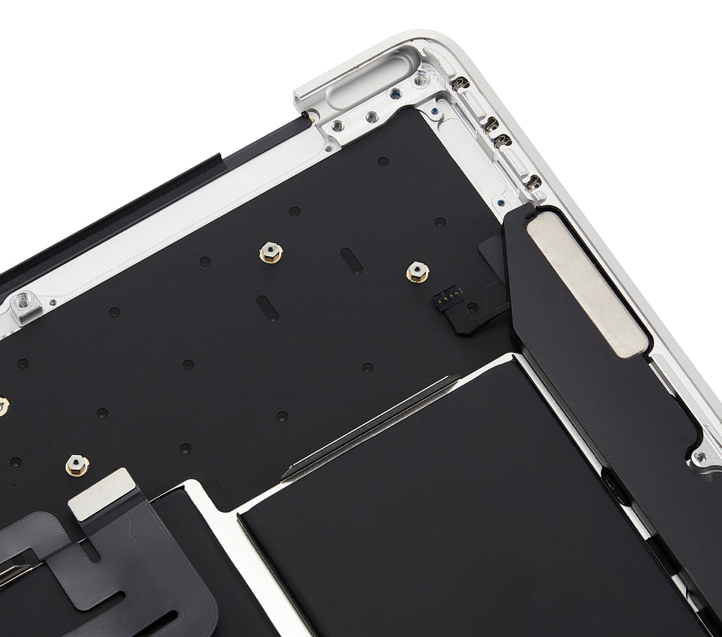 Top Case m. Tastatur & Akku f. MacBook Air 13" A1932 US Silber Gebrauchter Ausbau/Pull Neu