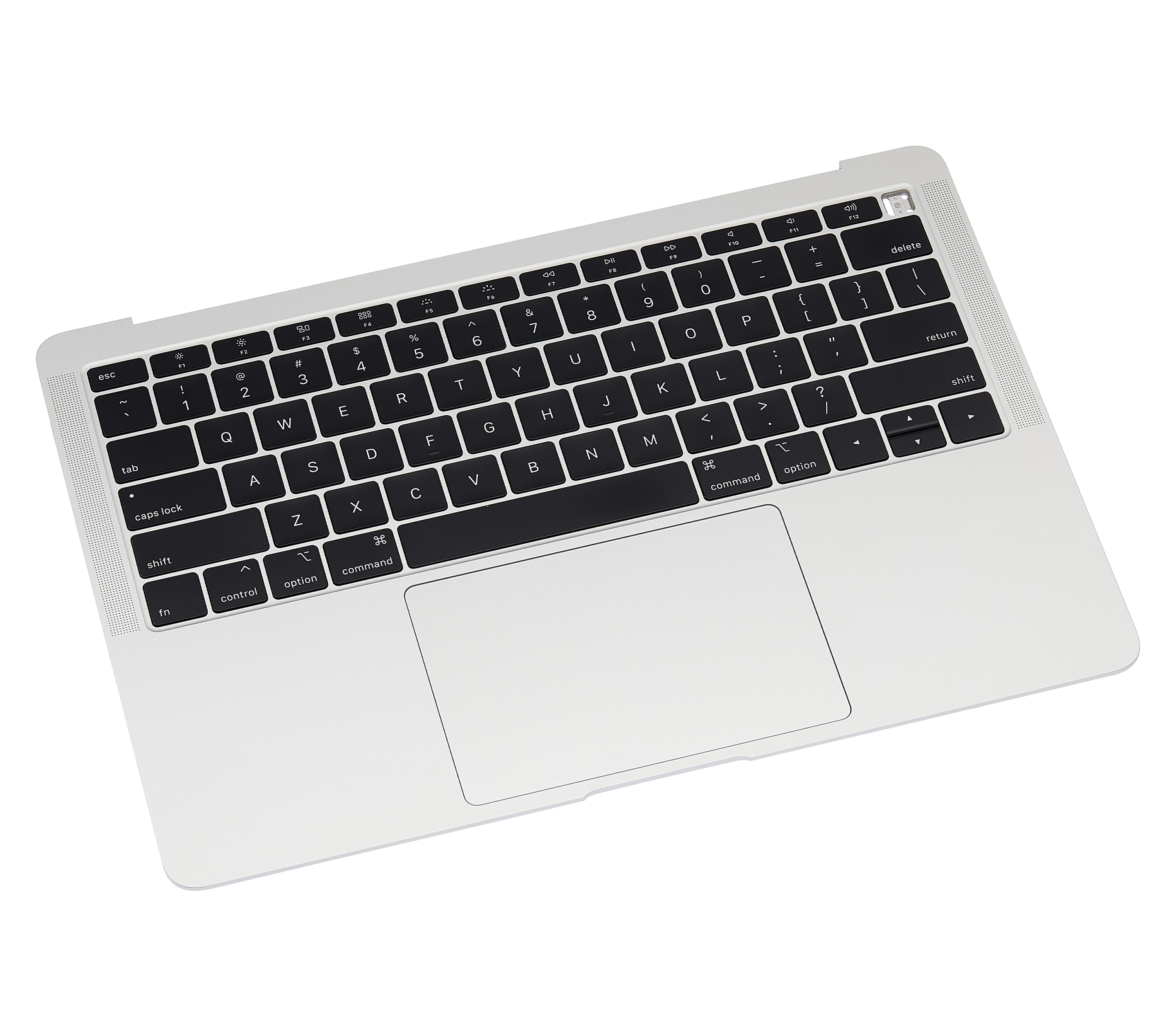 Top Case with Keyboard & Battery for MacBook Air 13" A1932 (2018/2019) US-English used OEM removal, Grade B (Silver)