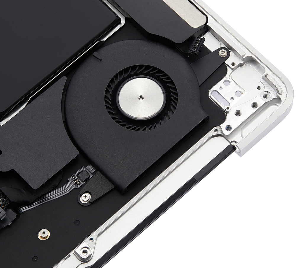 Top Case with Keyboard & Battery for MacBook Air 13" A1932 (2018/2019) US-English used OEM removal, Grade B (Silver)