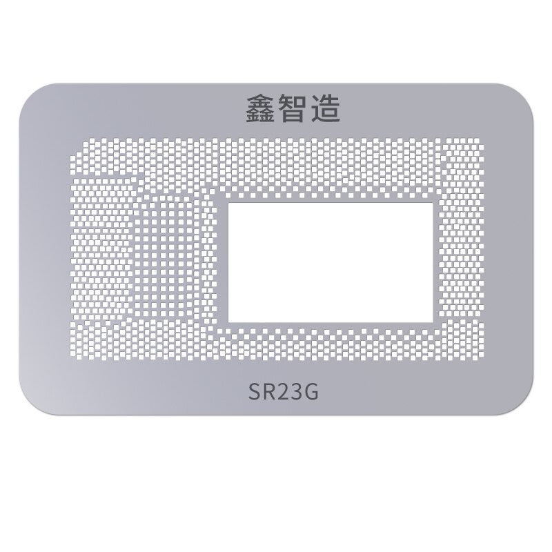 10-in-1 CPU BGA Reballing Stencil Platform Kit for MacBooks (SR40B / SR2EN / SR23G / SSR2C4 / G31428 / SRGM9 / SR32S)