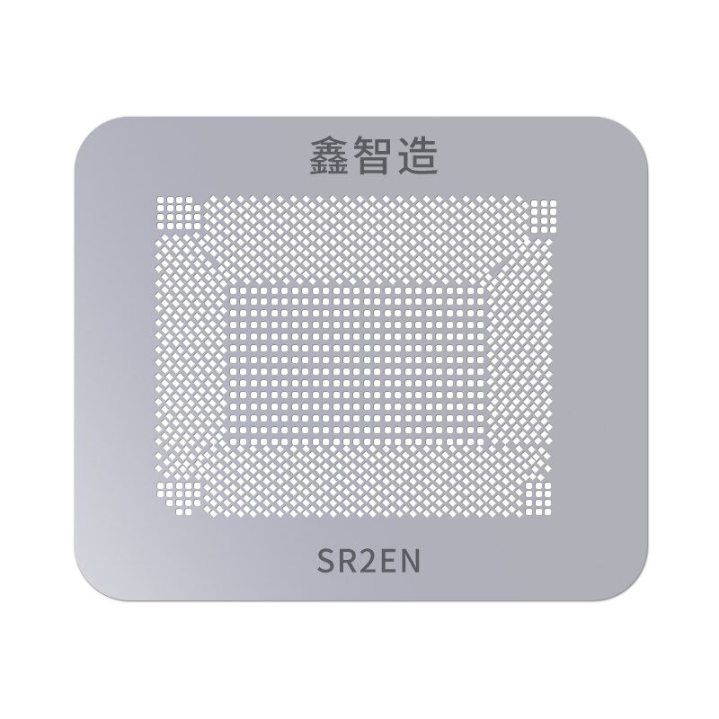 10-in-1 CPU BGA Reballing Stencil Platform Kit for MacBooks (SR40B / SR2EN / SR23G / SSR2C4 / G31428 / SRGM9 / SR32S)